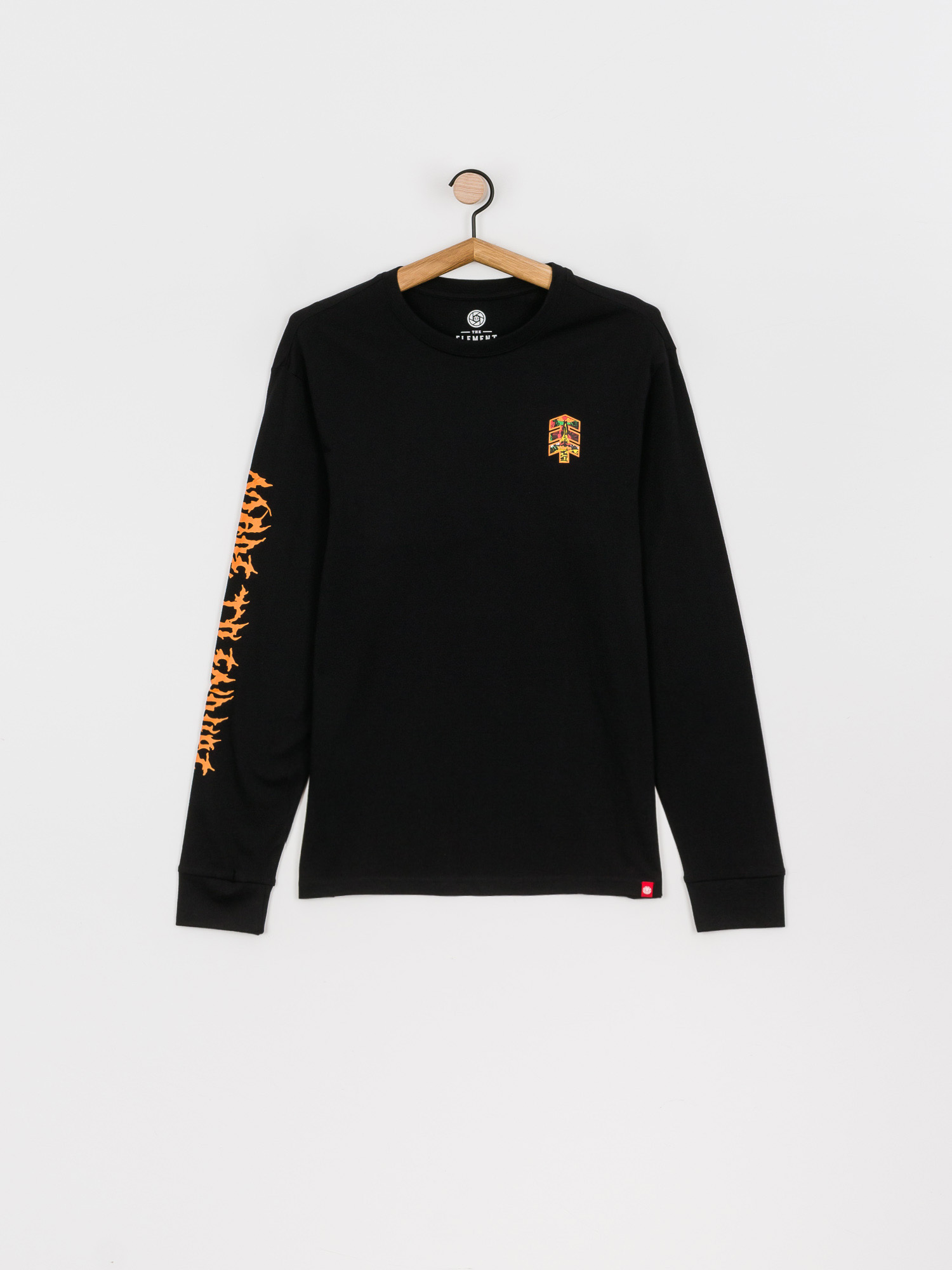Longsleeve Element Spectral (flint black)