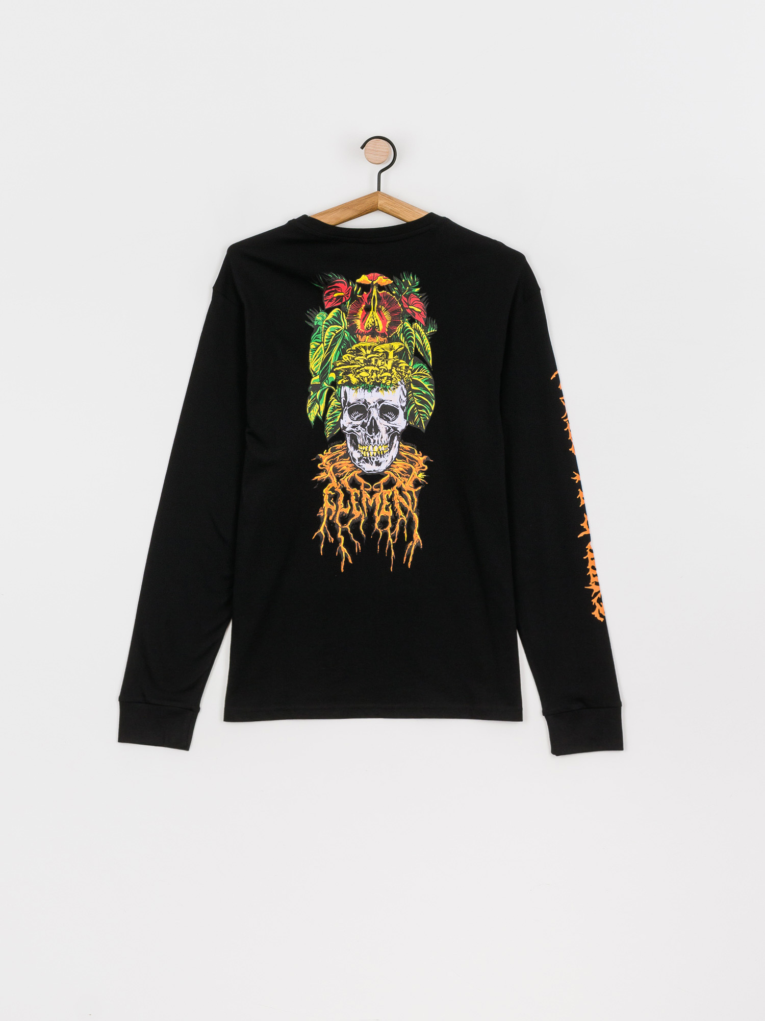 Longsleeve Element Spectral (flint black)