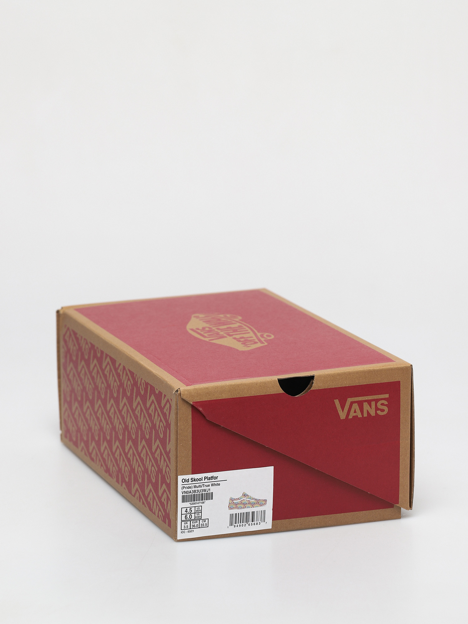 Buty Vans Old Skool Platform (pride multi/true white)