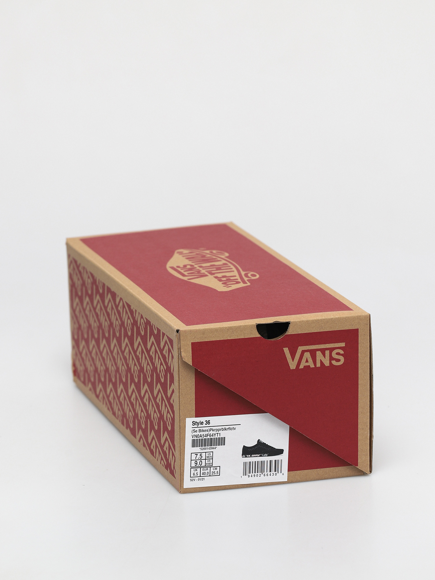 Buty Vans Style 36 (se bikes fat ripper/black/reflective)