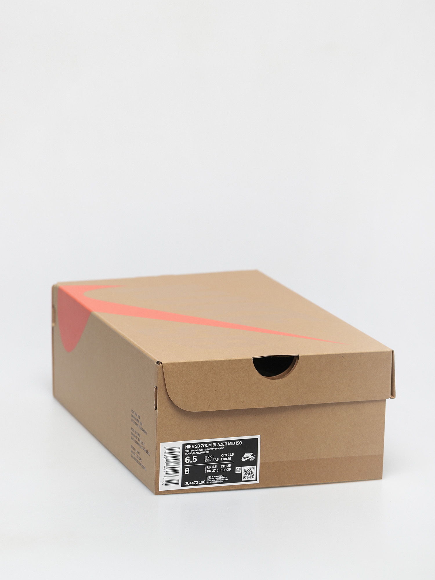 Buty Nike SB Zoom Blazer Mid (white/navy white/safety orange)