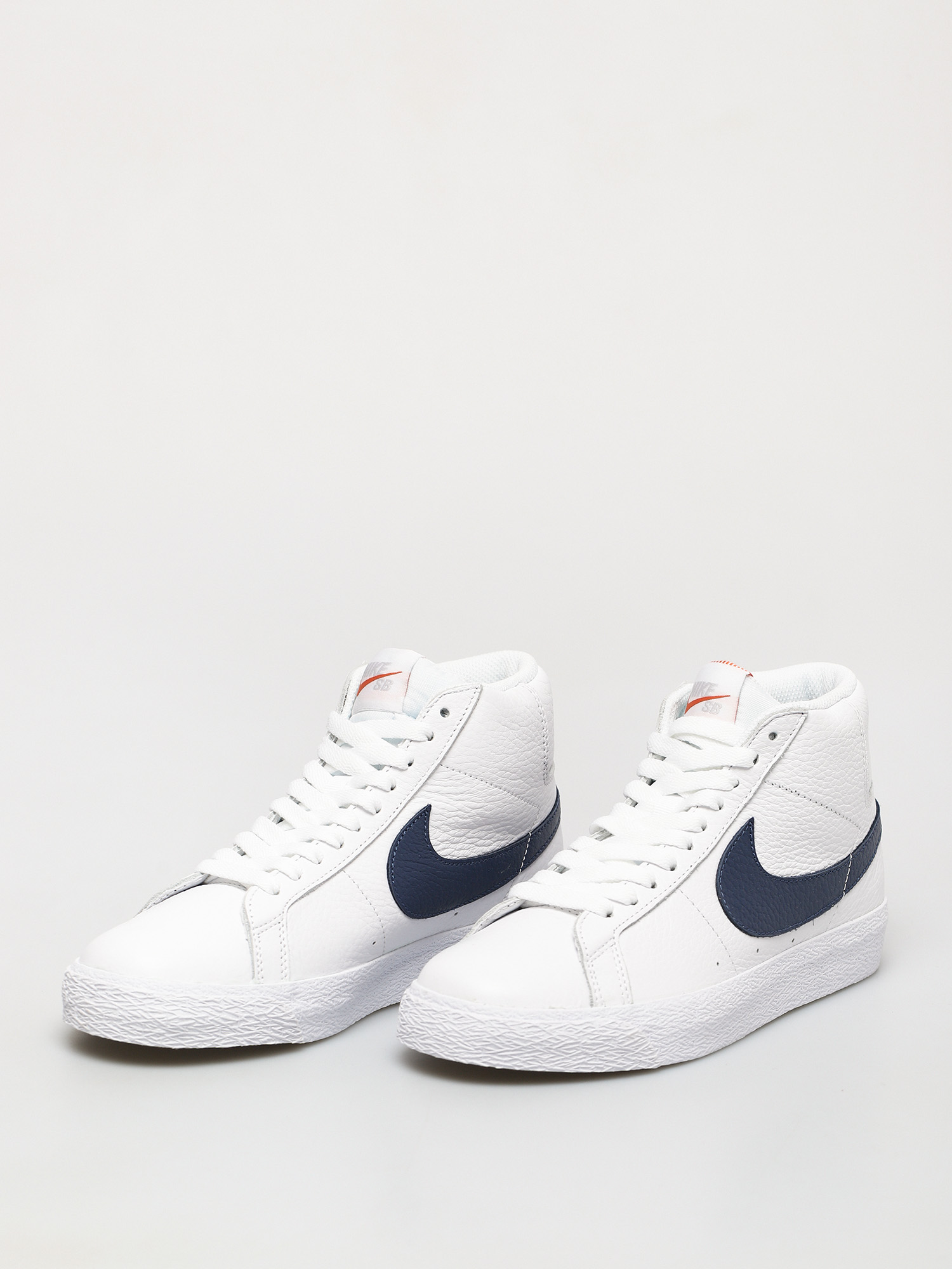 Buty Nike SB Zoom Blazer Mid (white/navy white/safety orange)