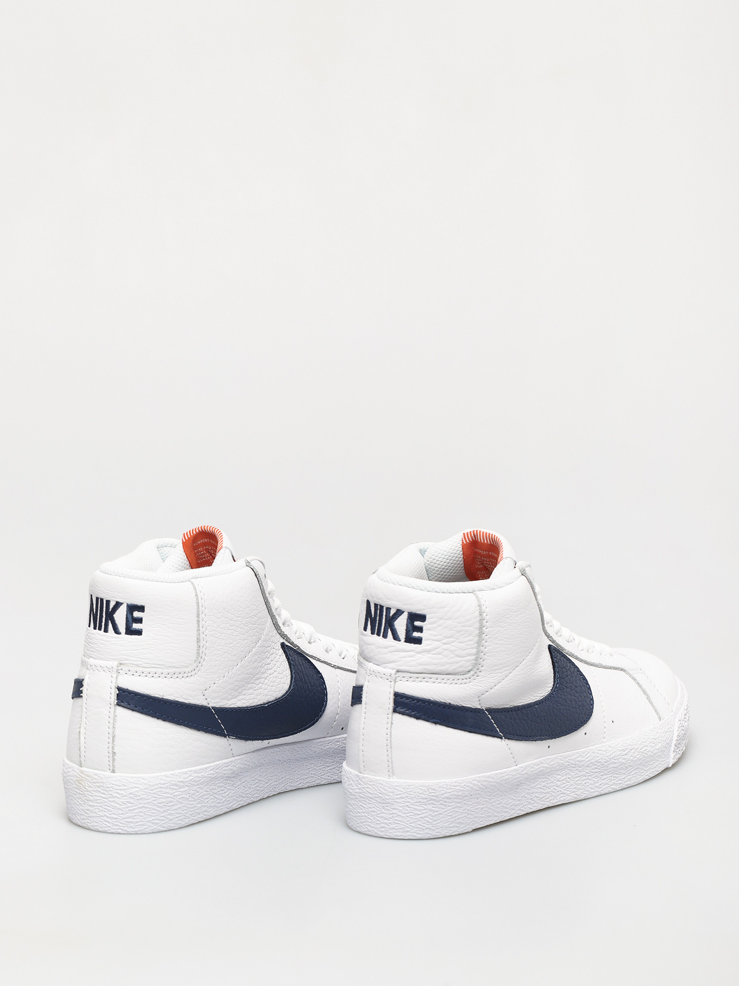 Buty Nike SB Zoom Blazer Mid (white/navy white/safety orange)