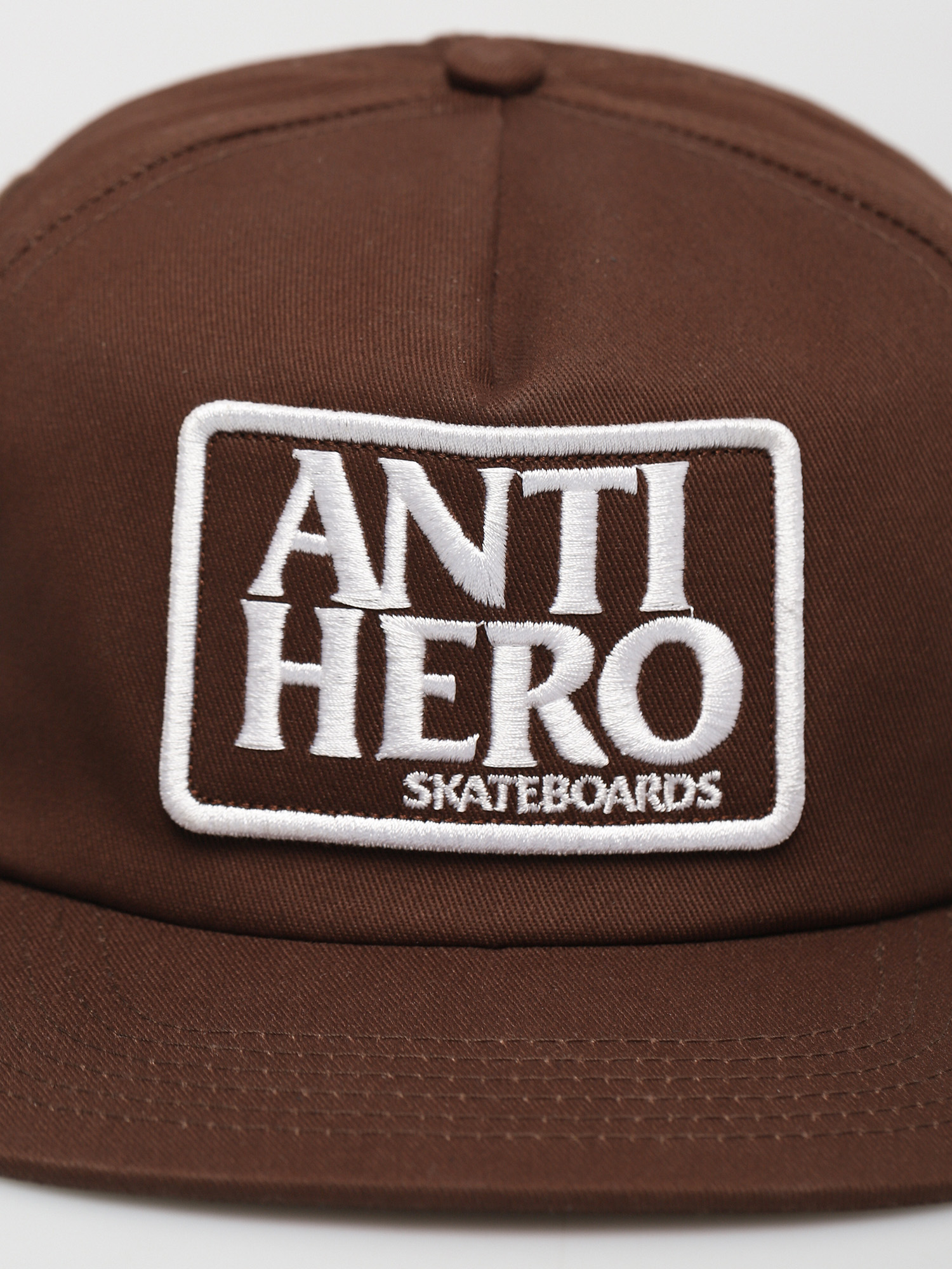 Czapka z daszkiem Antihero Reserve Ptch Snapback (brown/white)