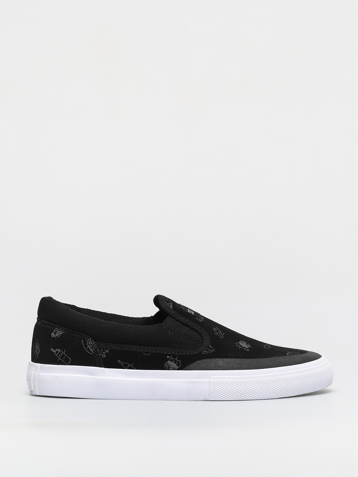 Buty DC Manual Slip On S Wes (black/black/grey)