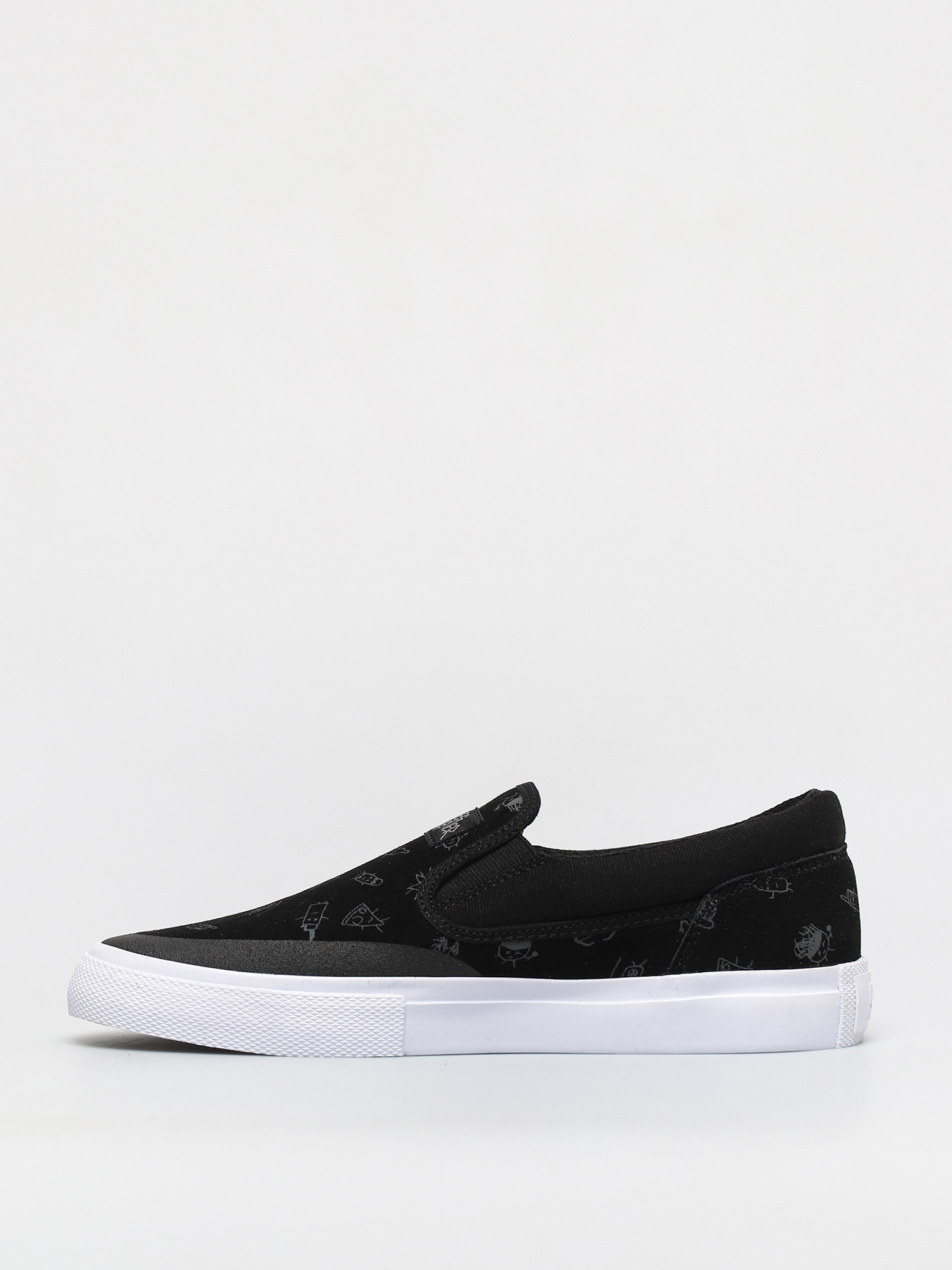 Buty DC Manual Slip On S Wes (black/black/grey)