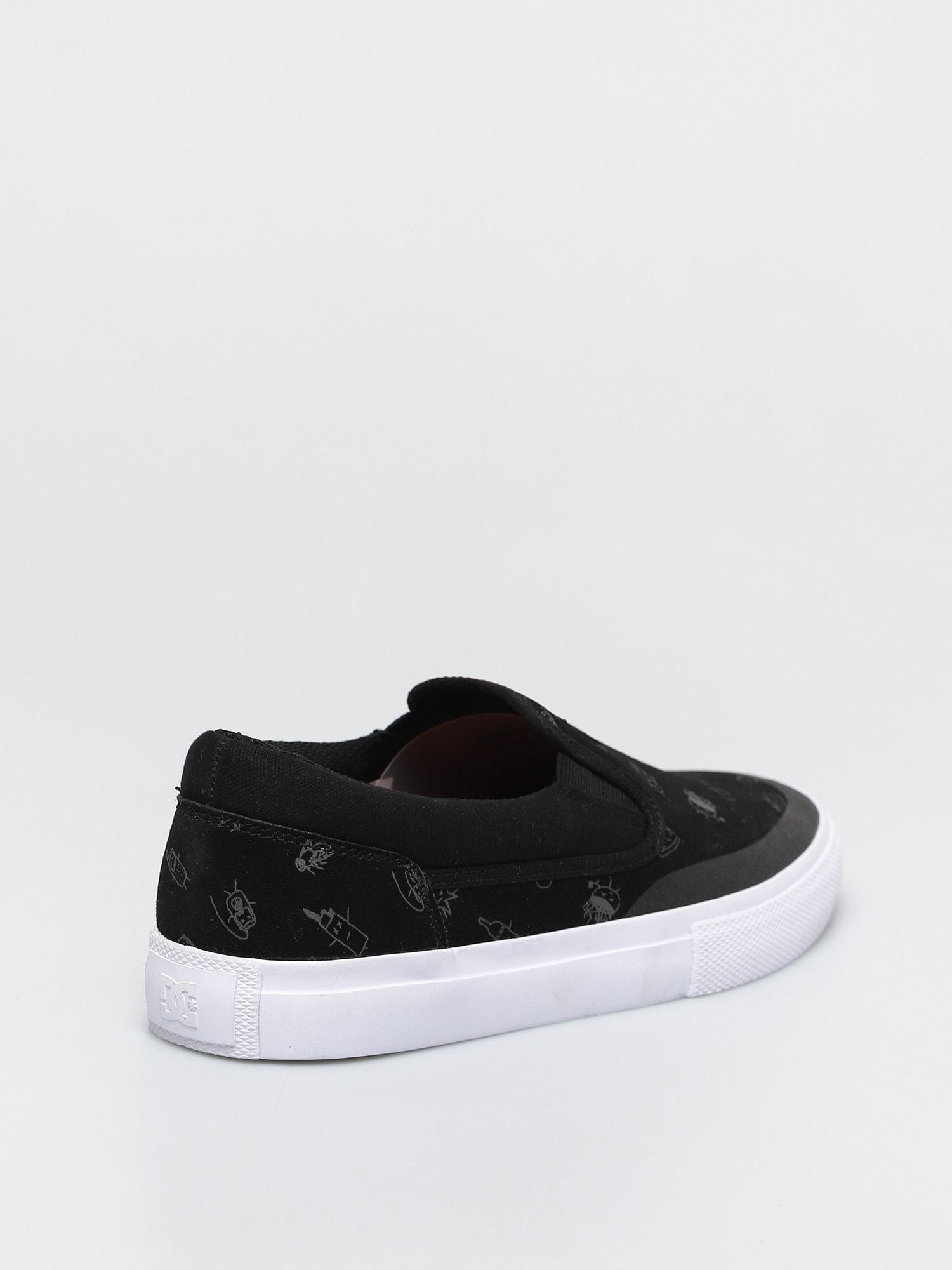 Buty DC Manual Slip On S Wes (black/black/grey)