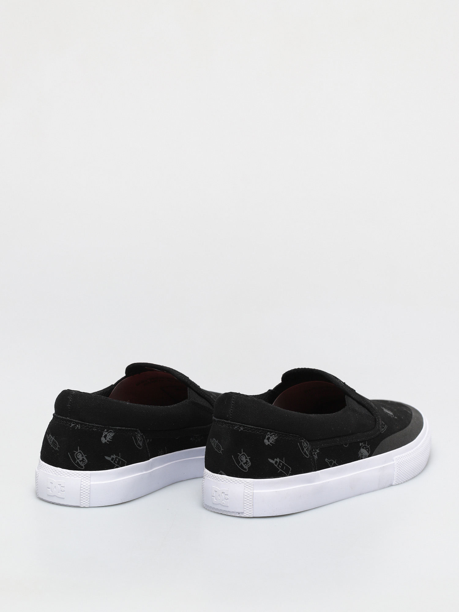 Buty DC Manual Slip On S Wes (black/black/grey)