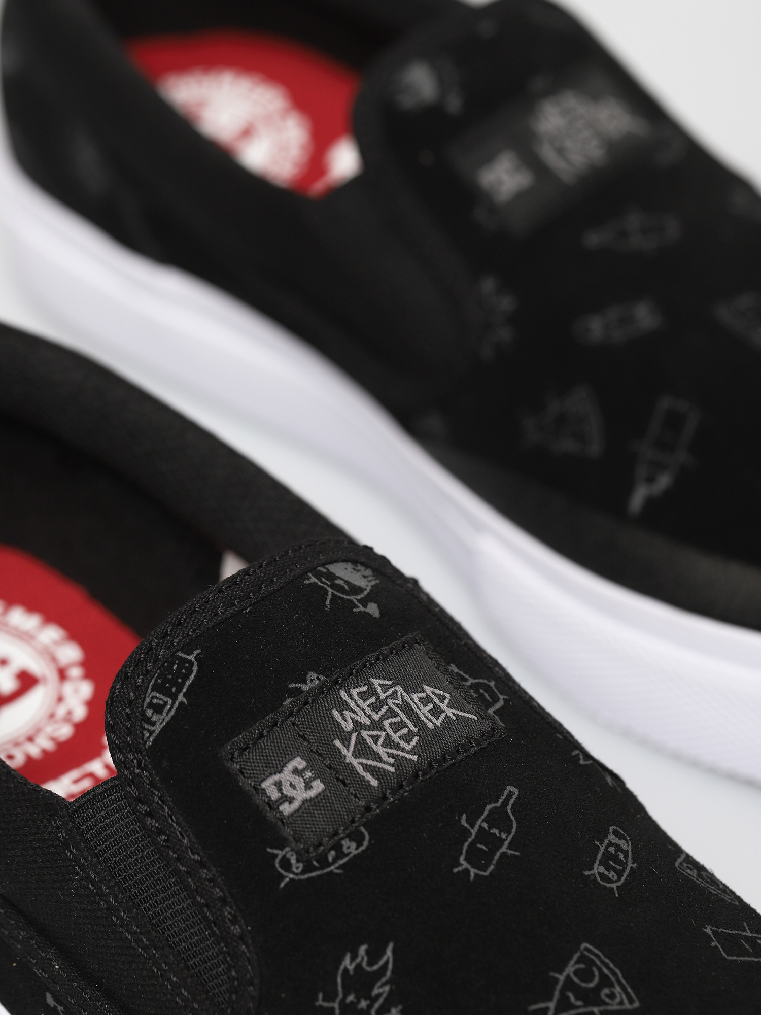 Buty DC Manual Slip On S Wes (black/black/grey)