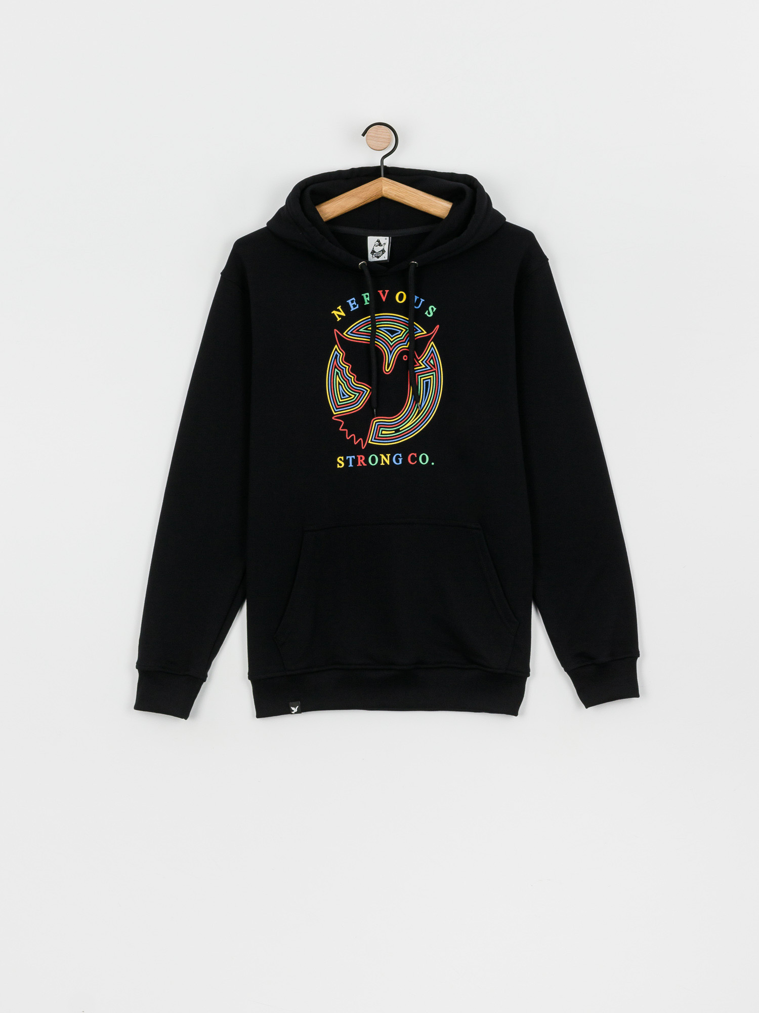Bluza z kapturem Nervous Icon Tribe HD (black)