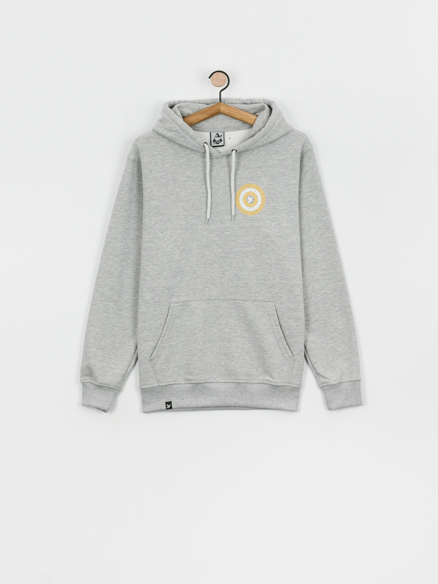 Bluza z kapturem Nervous Swirl HD (grey)