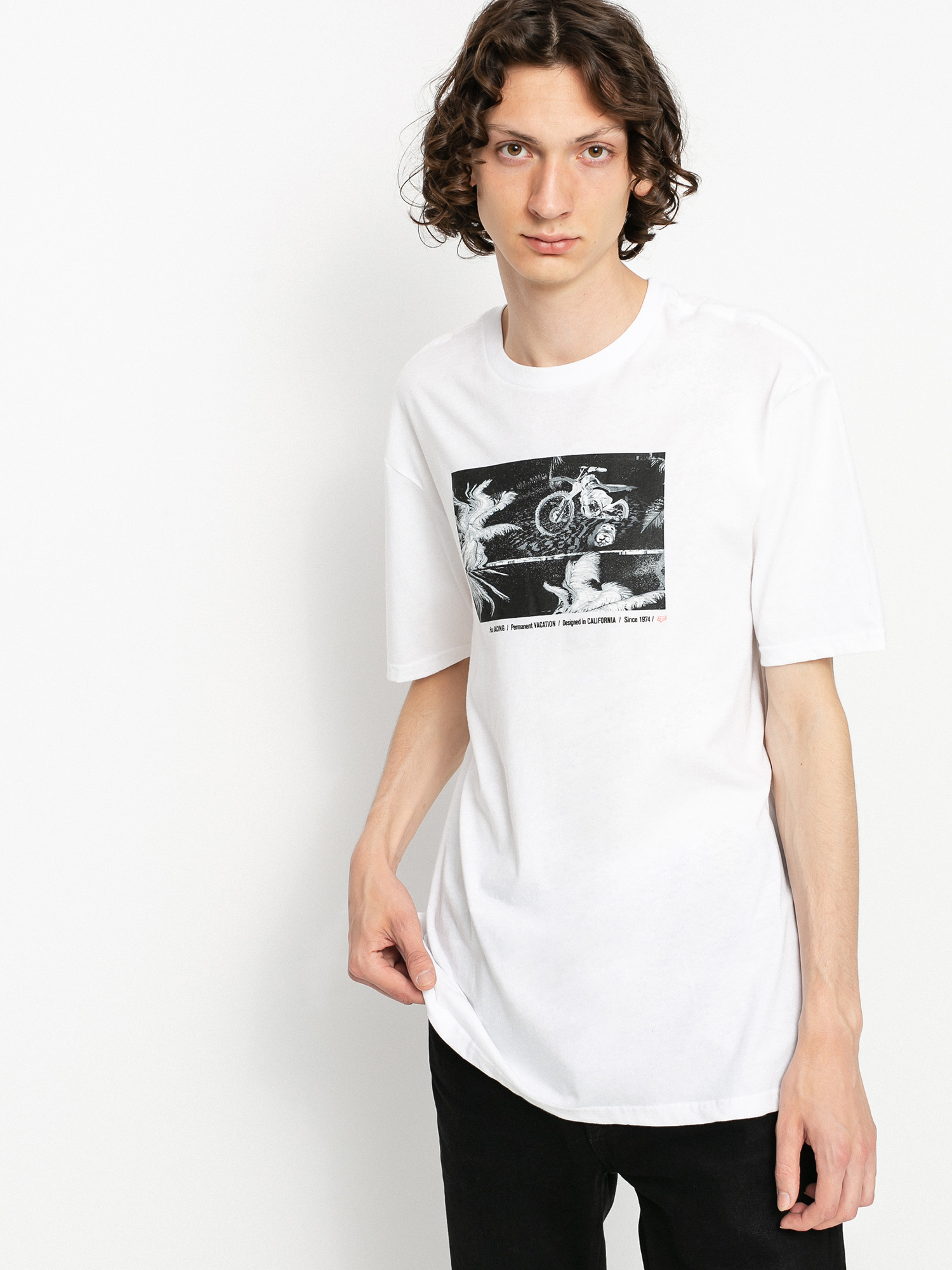 T-shirt Fox Bad Trip Premium (opt wht)
