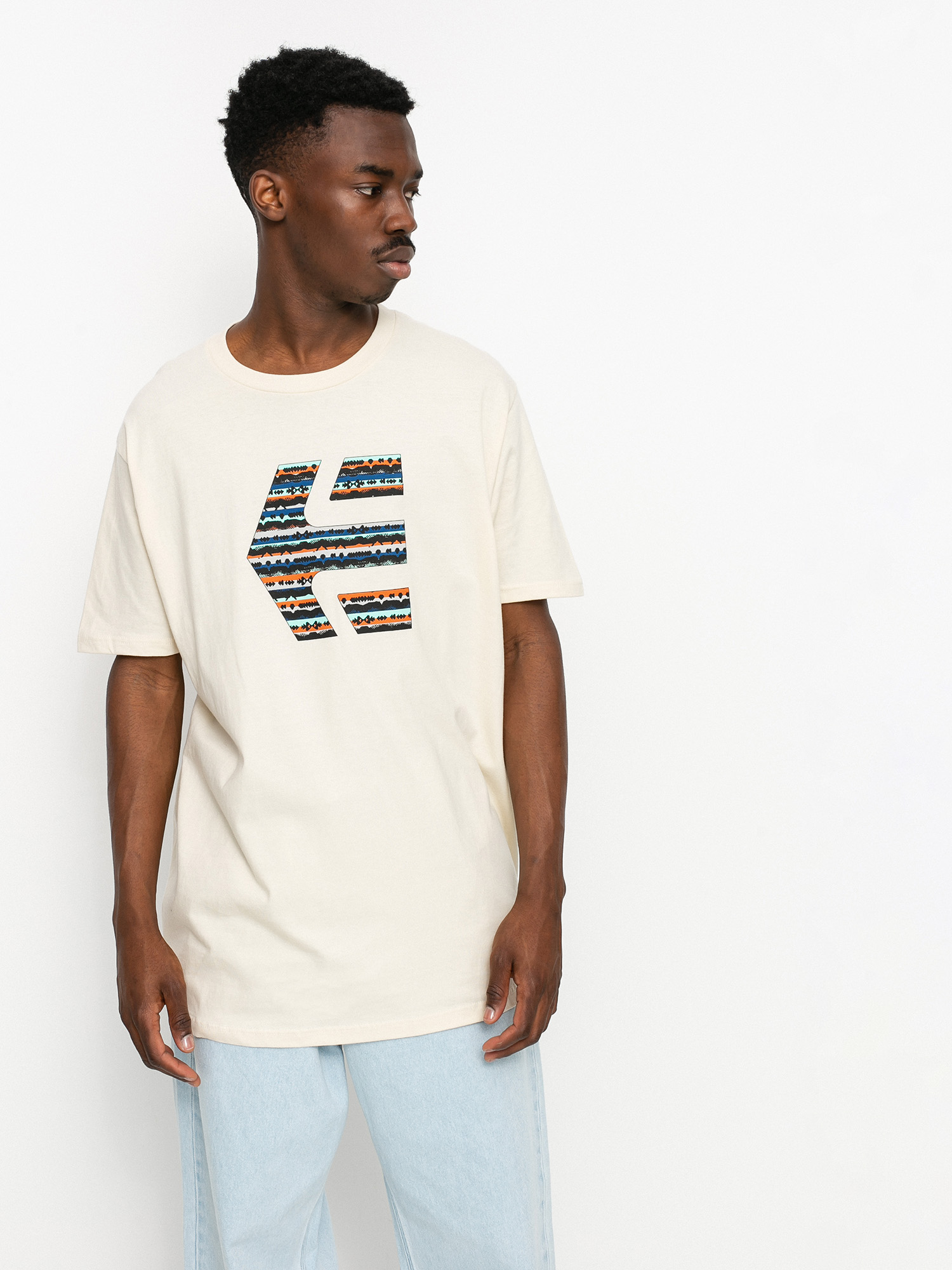 T-shirt Etnies Icon Print (natural)
