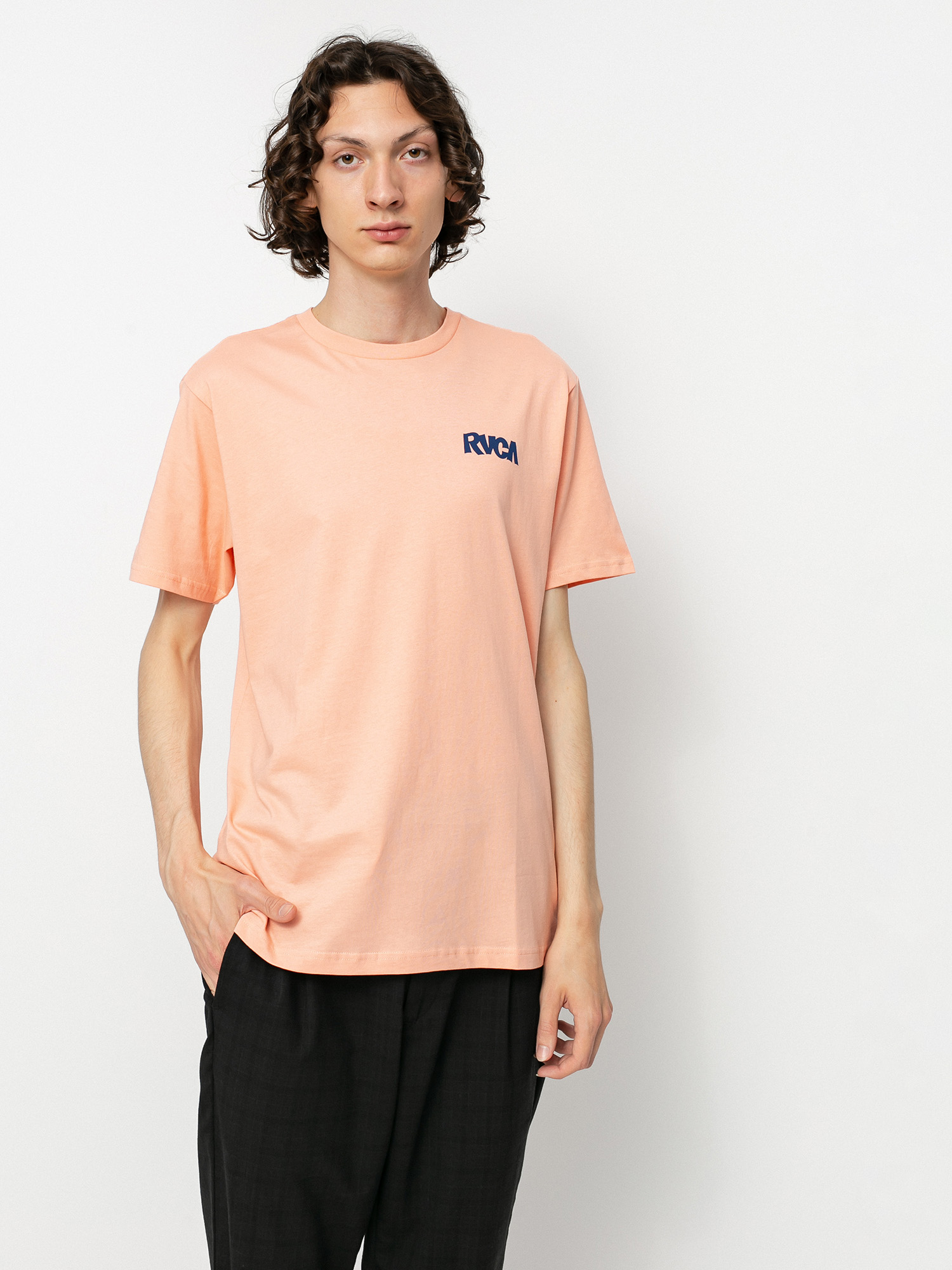 T-shirt RVCA Snake (sherbet pink)