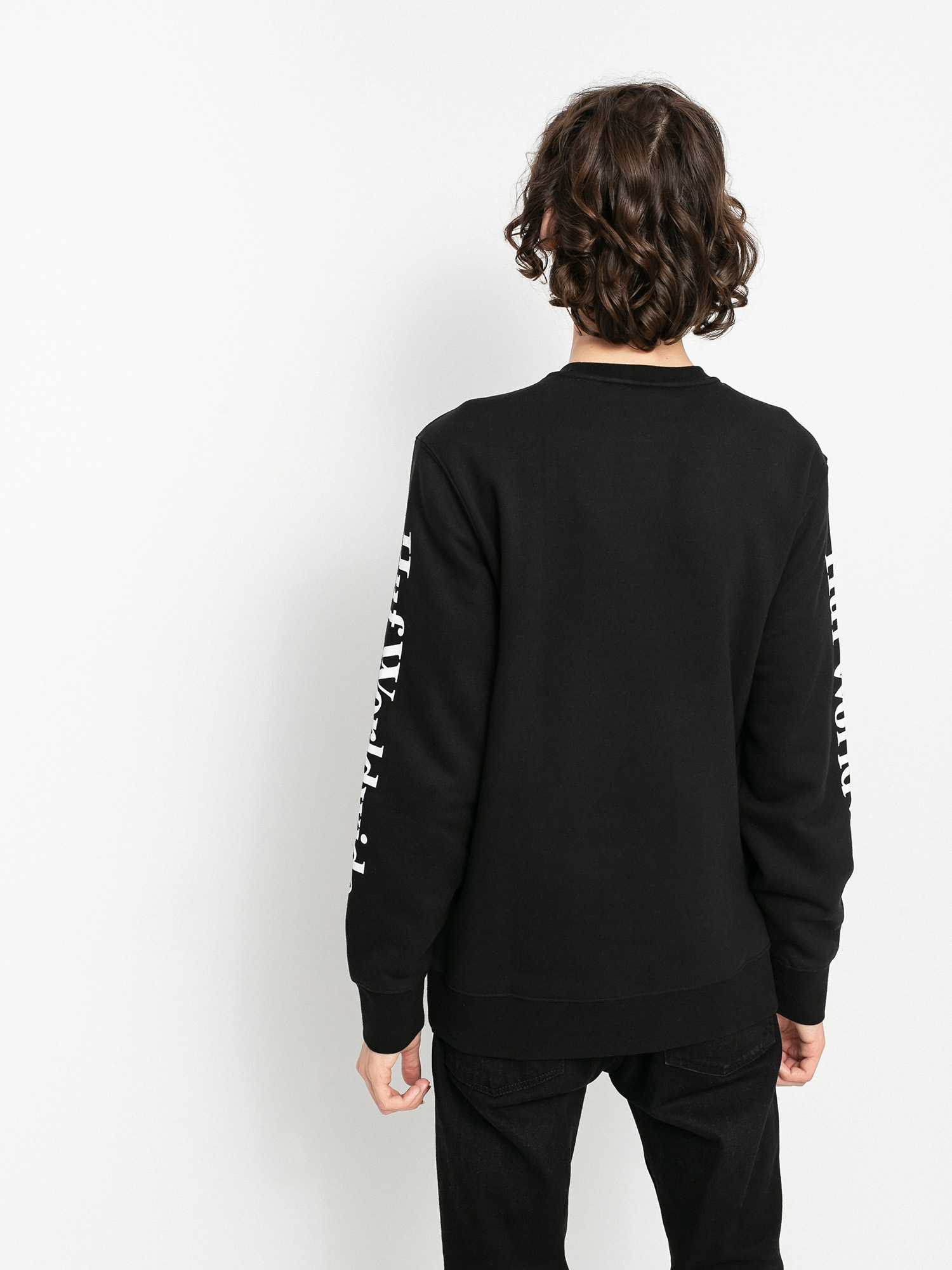 Bluza HUF Essentials Domestic (black)