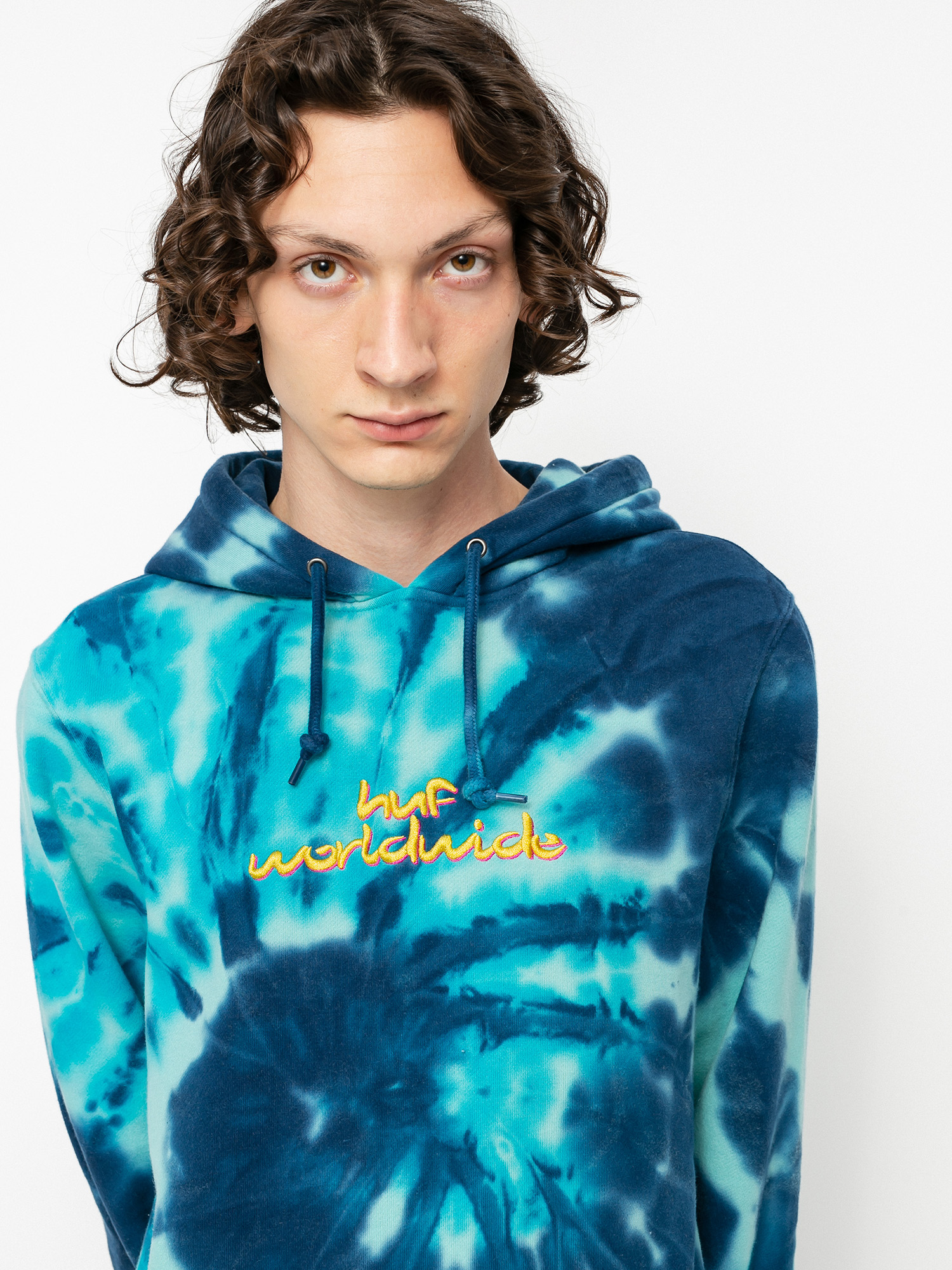Bluza z kapturem HUF Chemistry HD (navy blazer)
