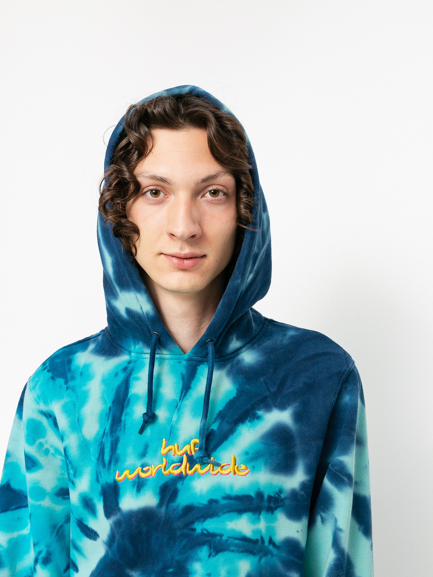 Bluza z kapturem HUF Chemistry HD (navy blazer)