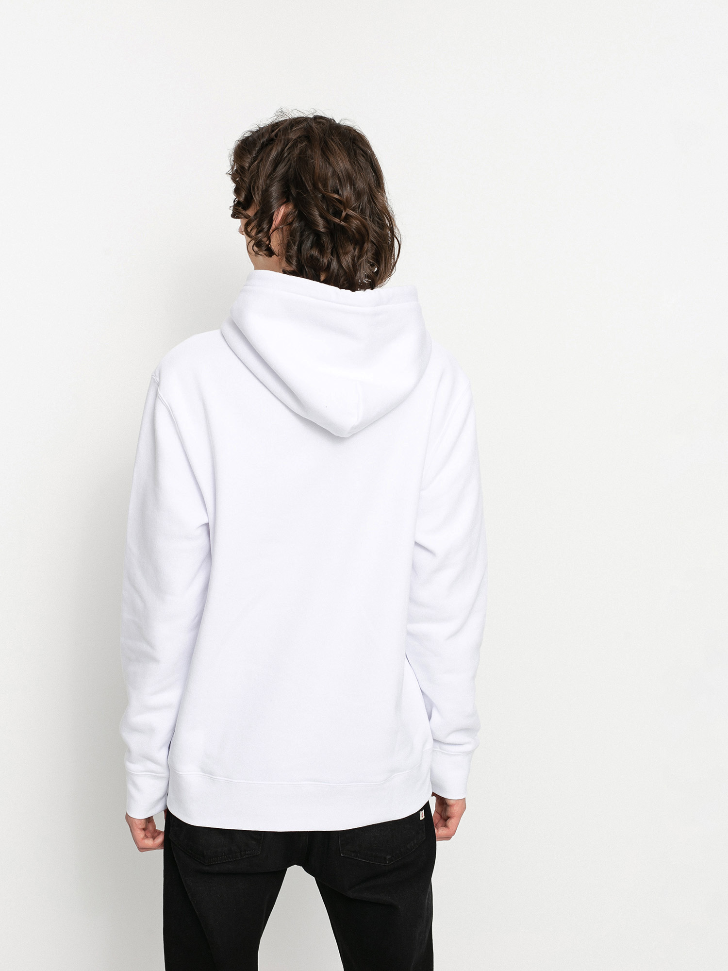 Bluza z kapturem HUF Mix Box Logo HD (white)