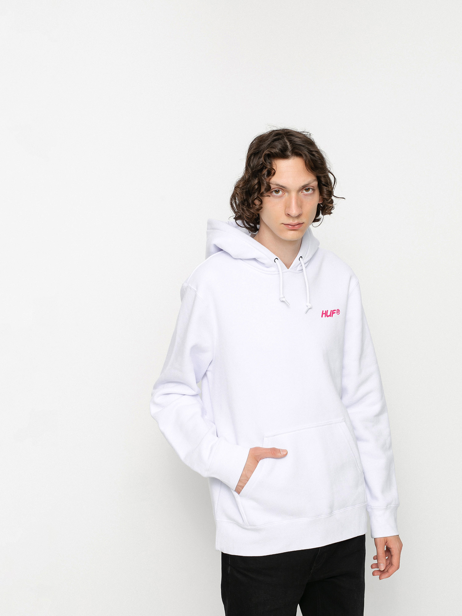 Bluza z kapturem HUF I Feels Good HD (white)