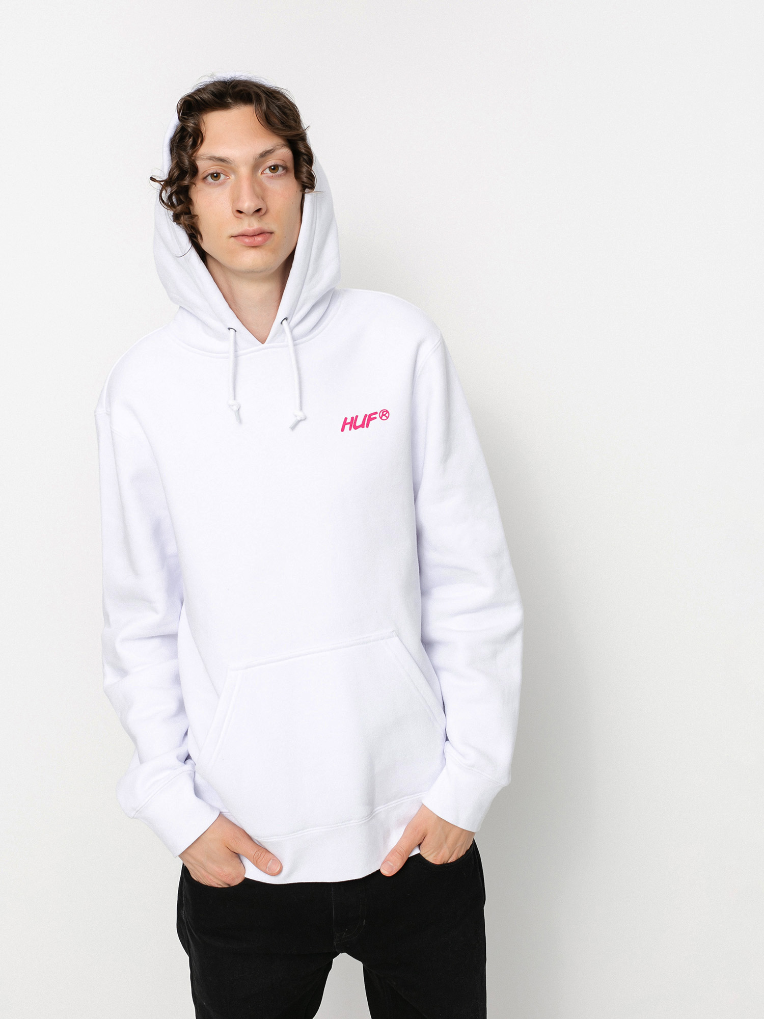 Bluza z kapturem HUF I Feels Good HD (white)
