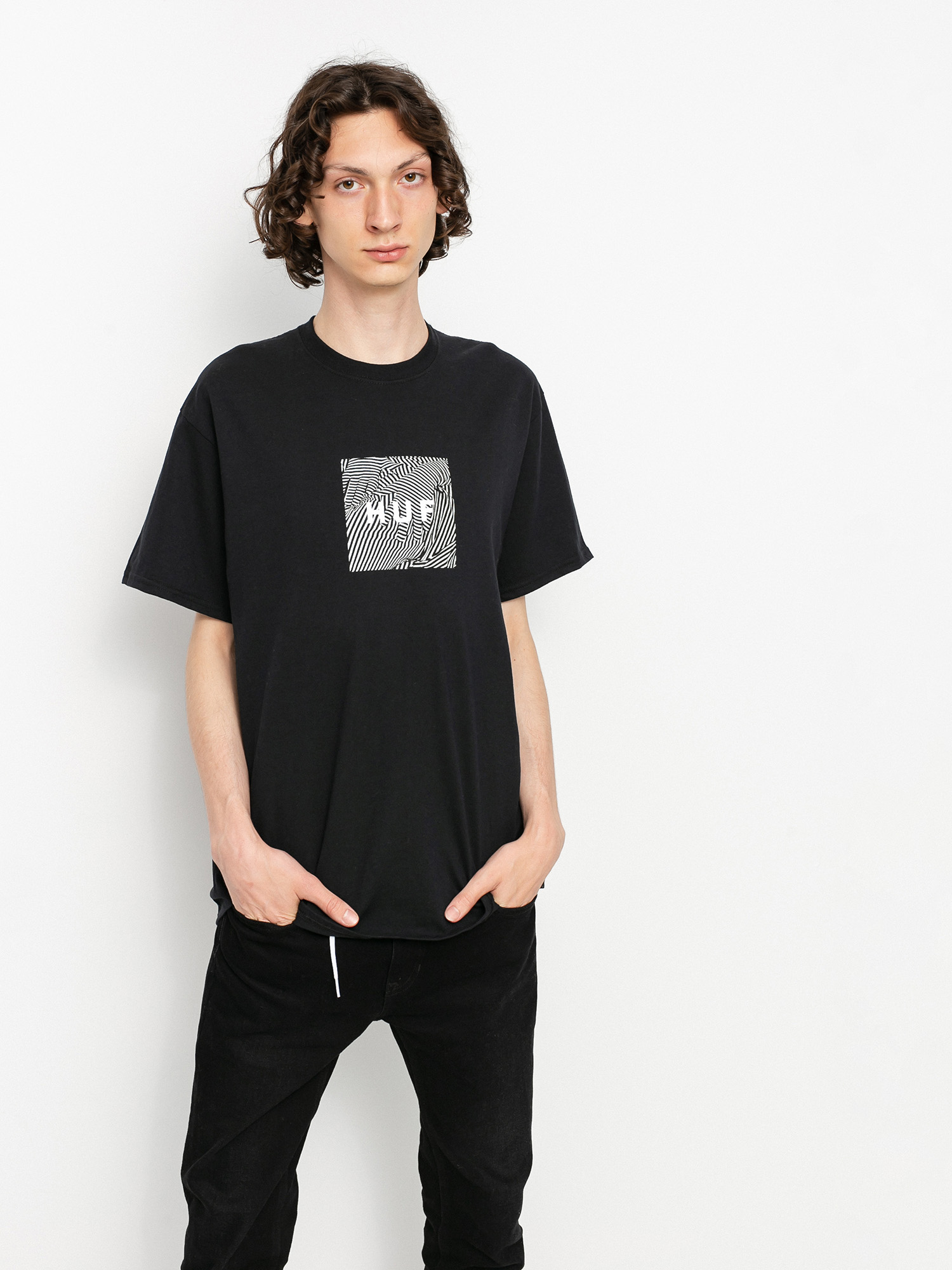T-shirt HUF Feels (black)