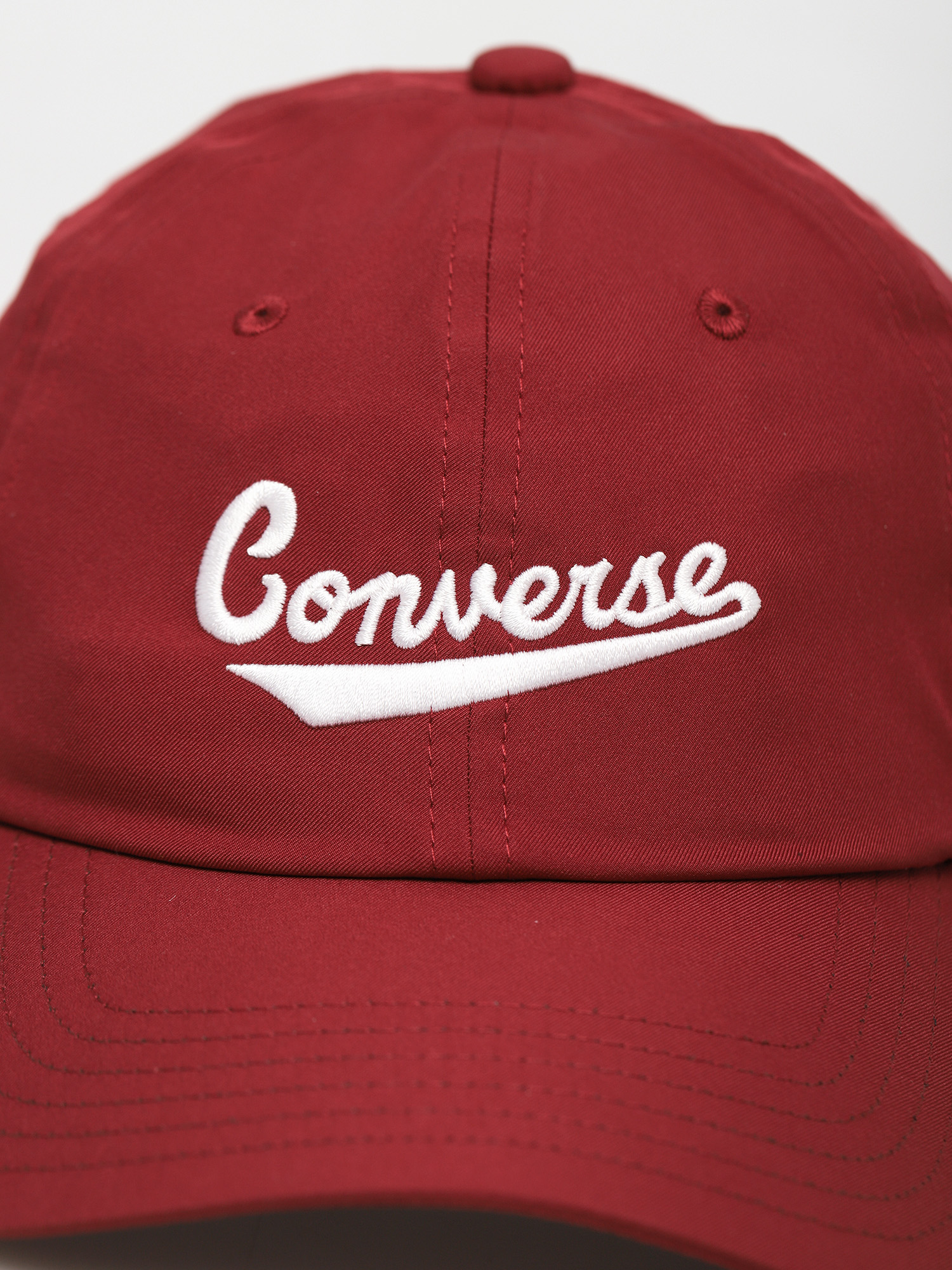 Czapka z daszkiem Converse Script Baseball ZD (team red)
