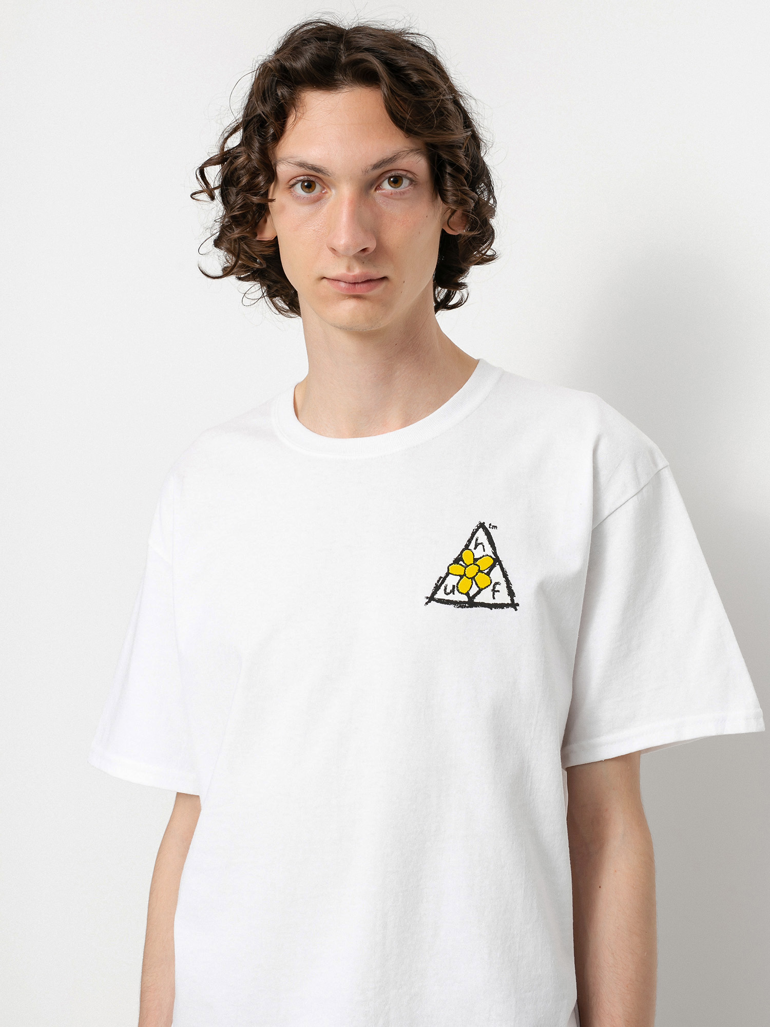 T-shirt HUF Pushing Daisies TT (white)