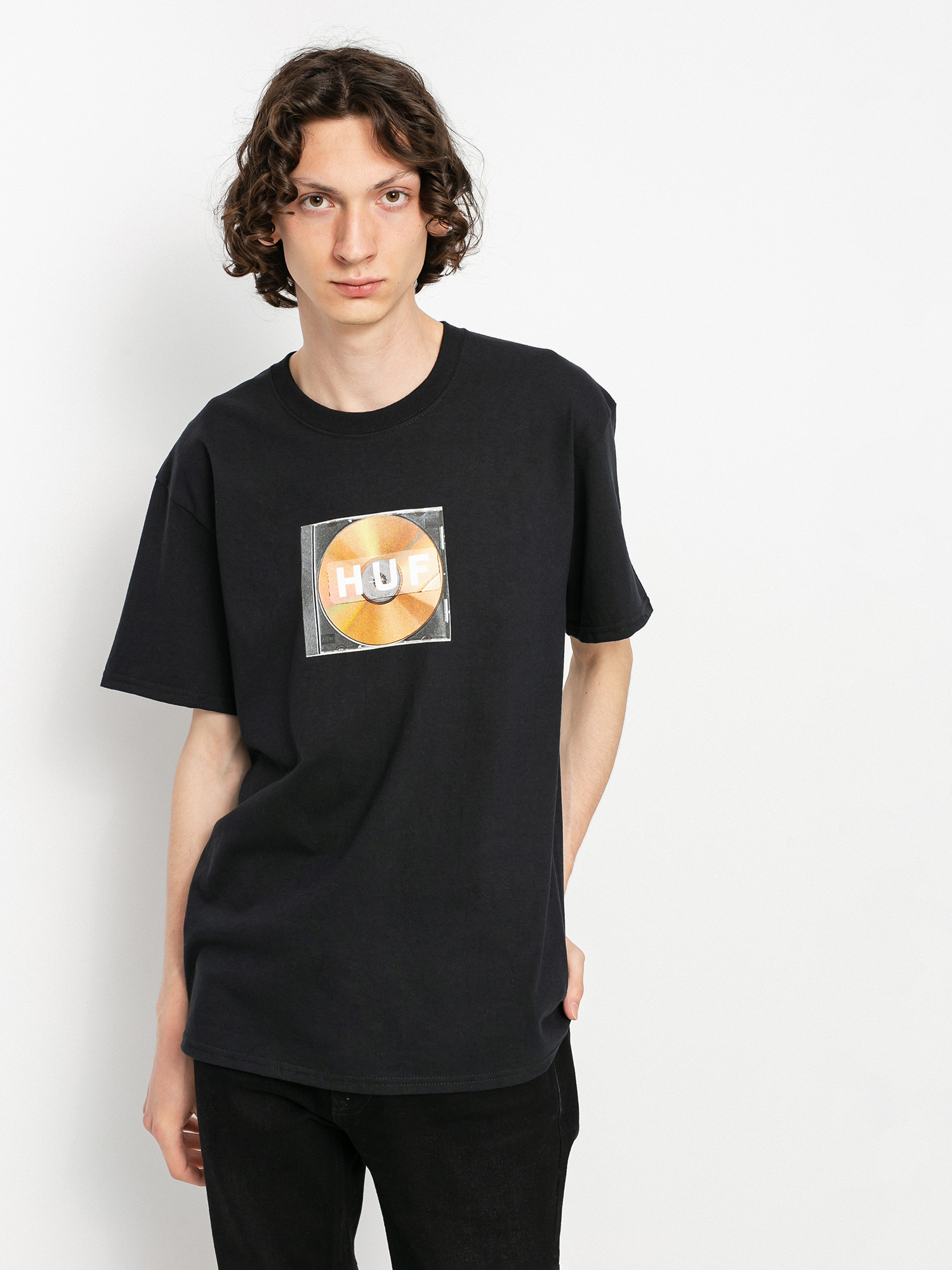 T-shirt HUF Mix Box Logo (black)