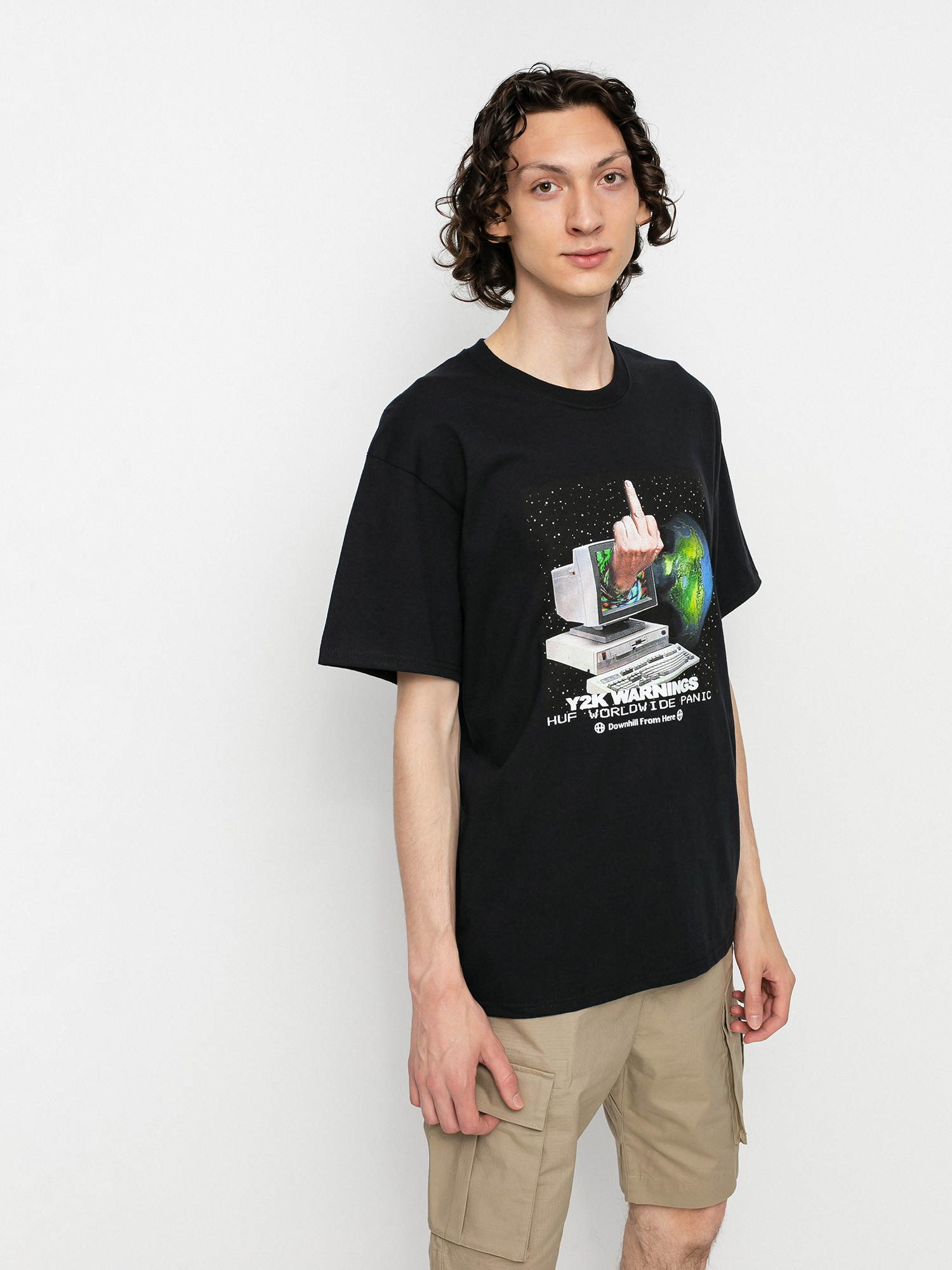 T-shirt HUF Y2K Day (black)