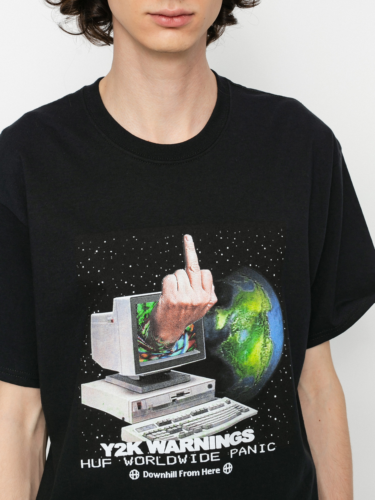 T-shirt HUF Y2K Day (black)
