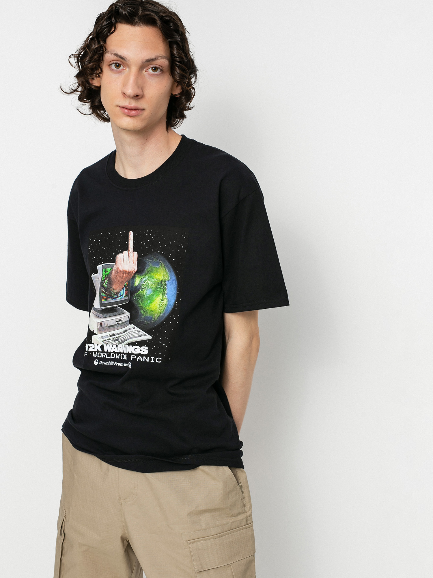 T-shirt HUF Y2K Day (black)