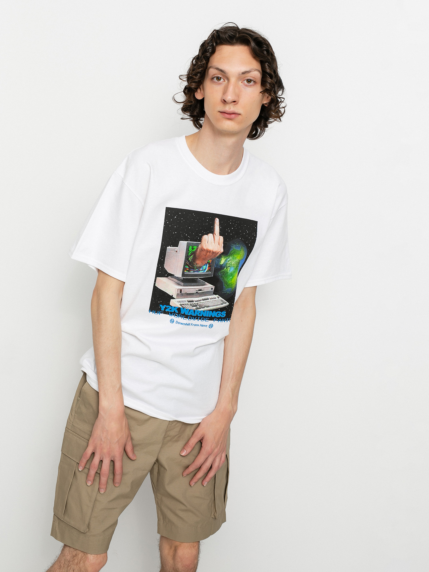 T-shirt HUF Y2K Day (white)