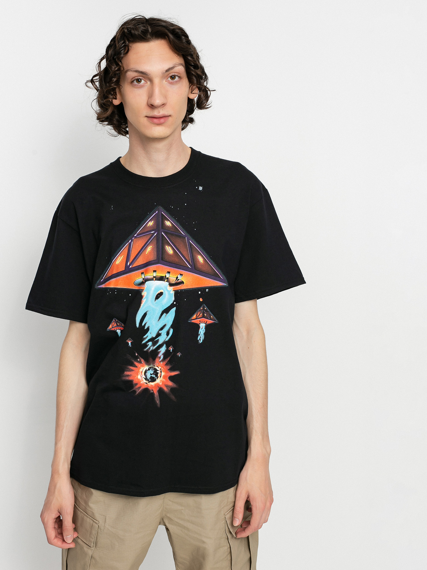 T-shirt HUF Doomsday TT (black)