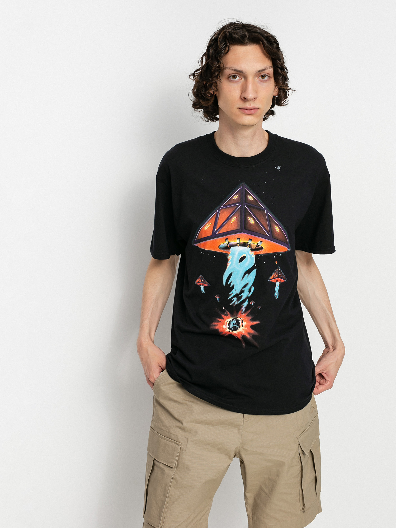 T-shirt HUF Doomsday TT (black)