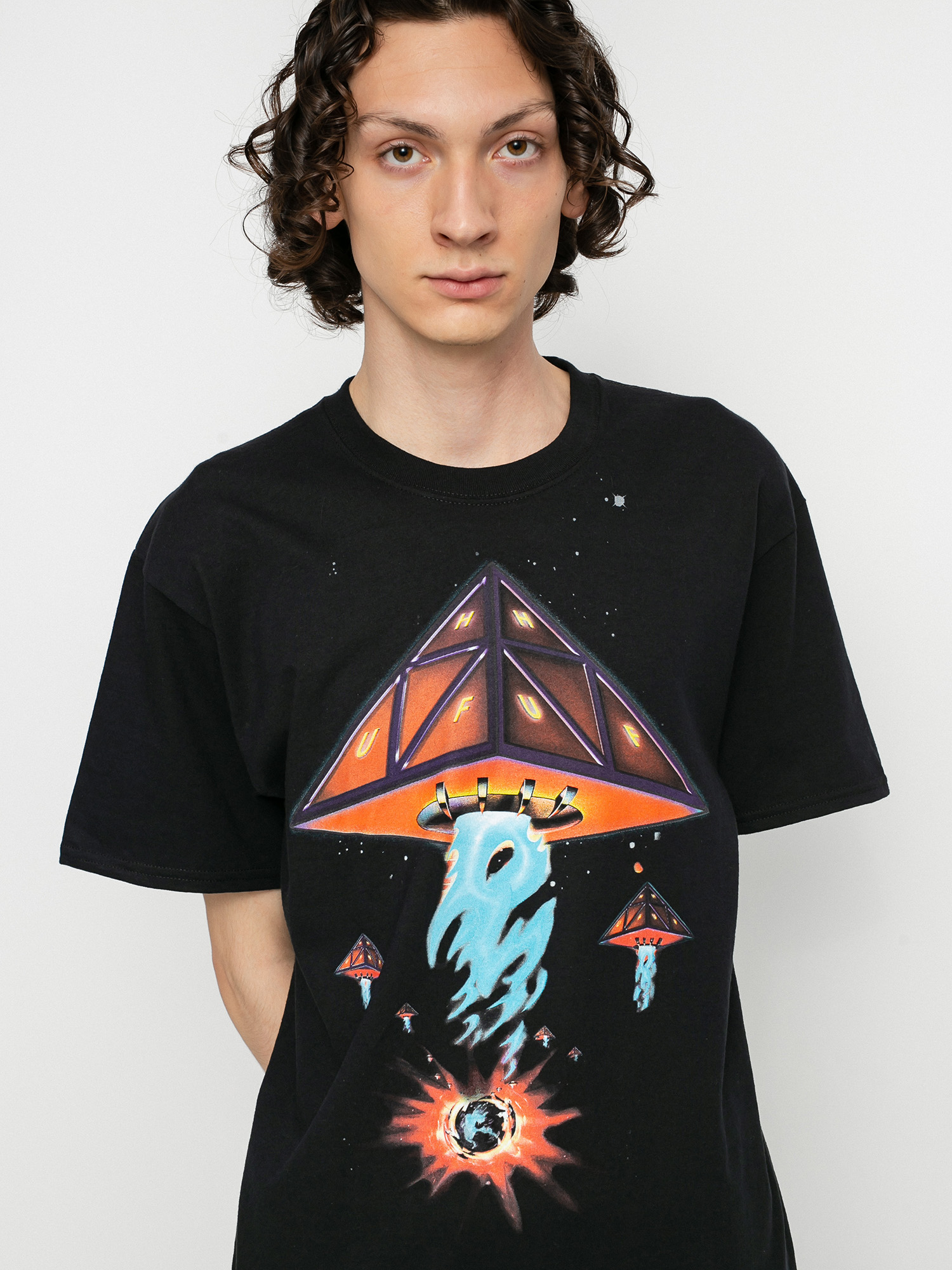 T-shirt HUF Doomsday TT (black)