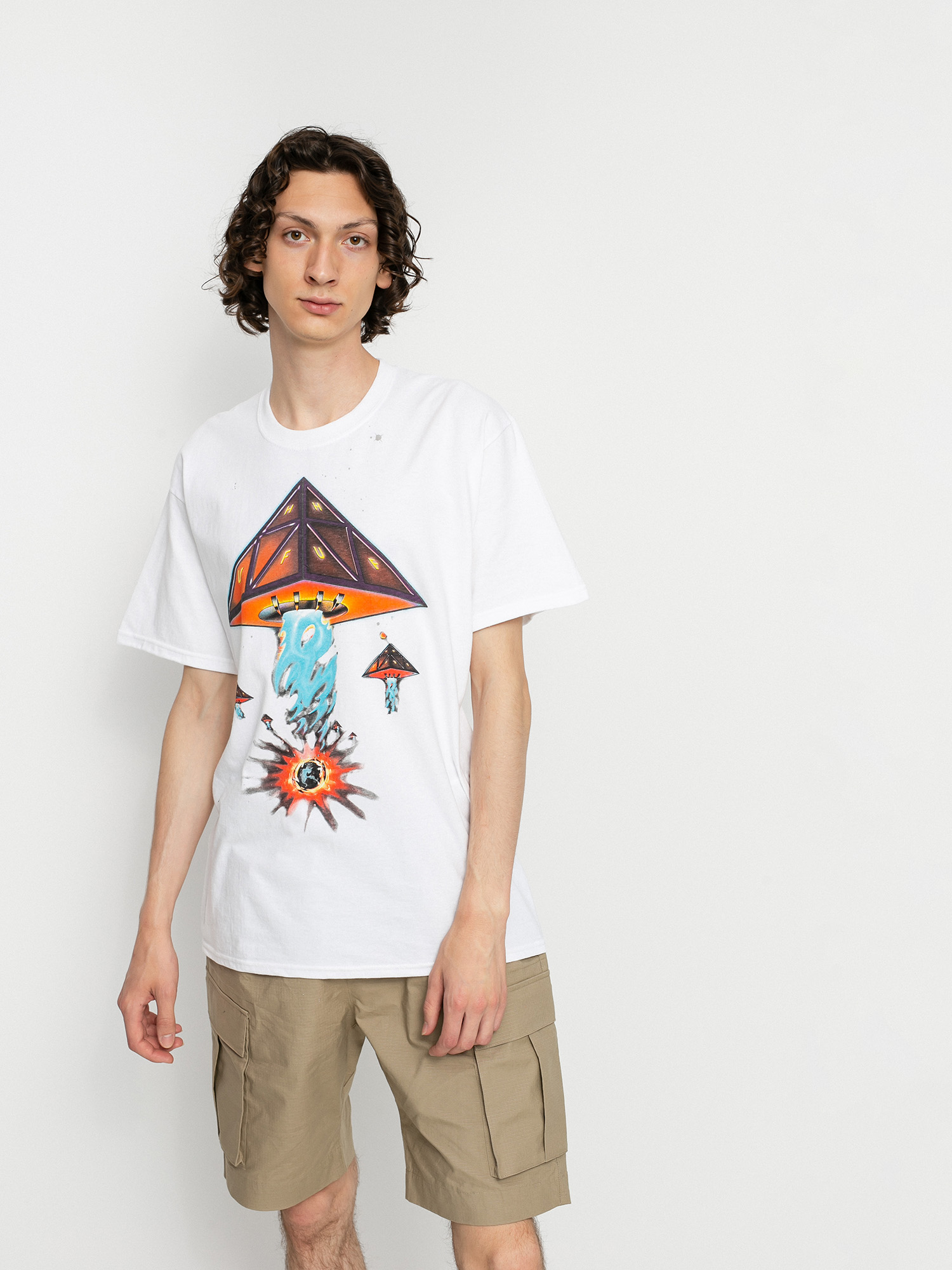 T-shirt HUF Doomsday TT (white)
