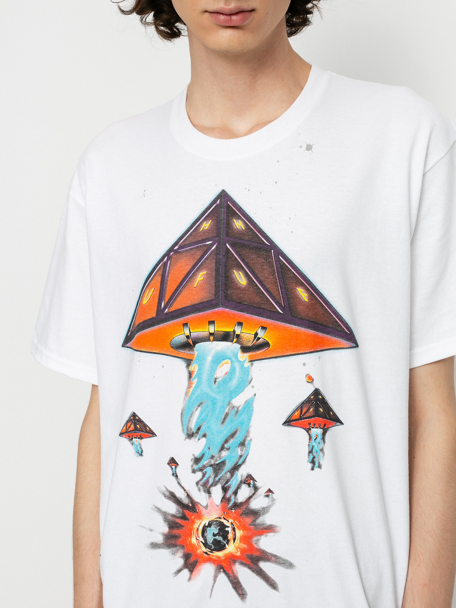 T-shirt HUF Doomsday TT (white)