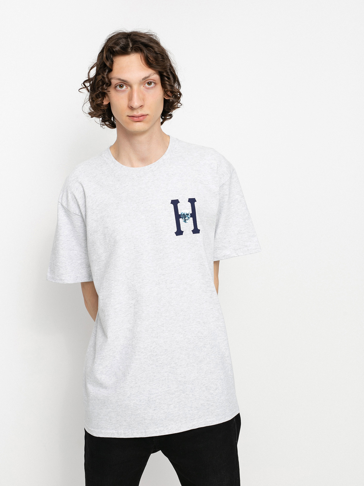 T-shirt HUF Skulls Classic H (ash)