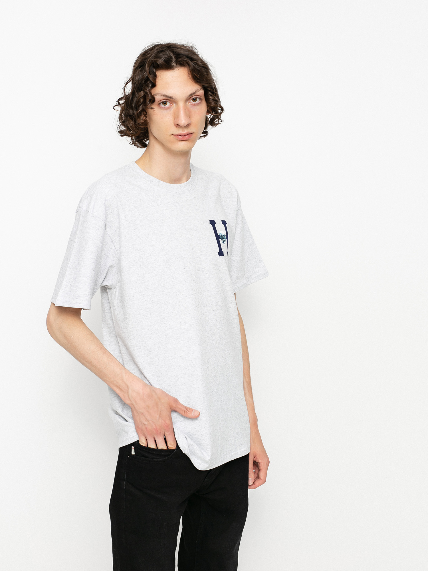 T-shirt HUF Skulls Classic H (ash)
