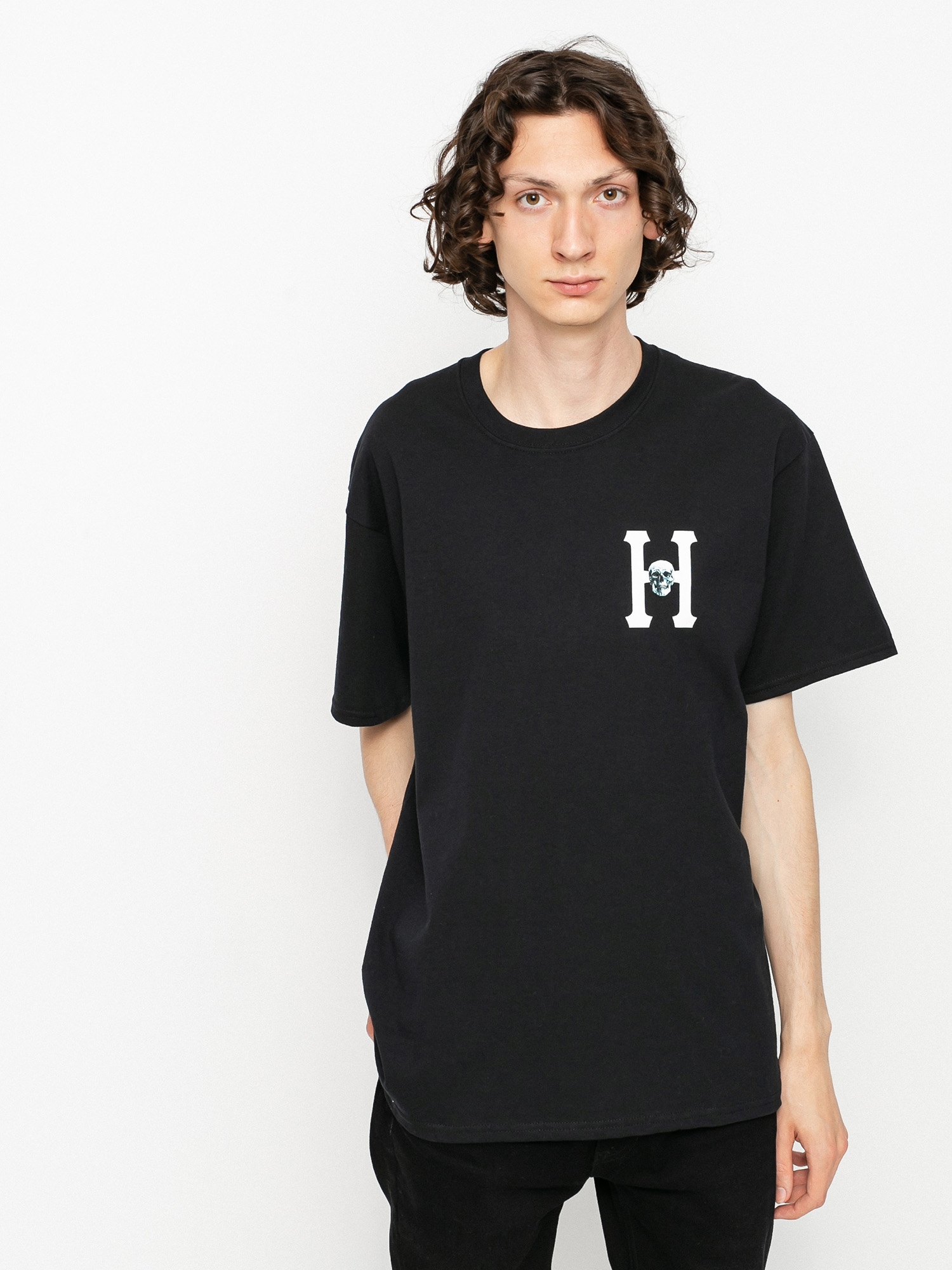 T-shirt HUF Skulls Classic H (black)