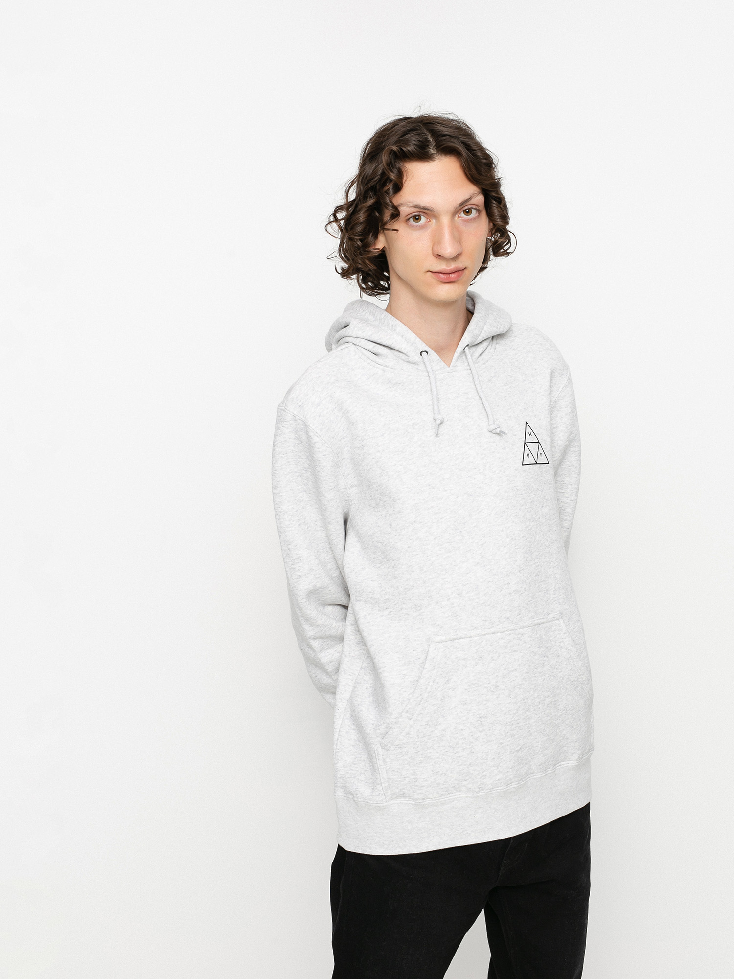 Bluza z kapturem HUF Essentials TT HD (athletic heather)