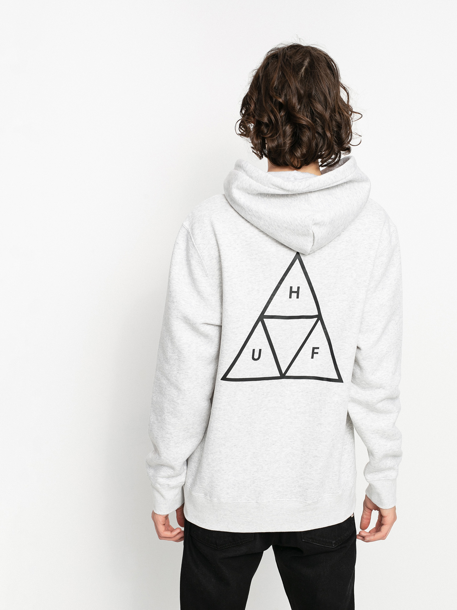 Bluza z kapturem HUF Essentials TT HD (athletic heather)