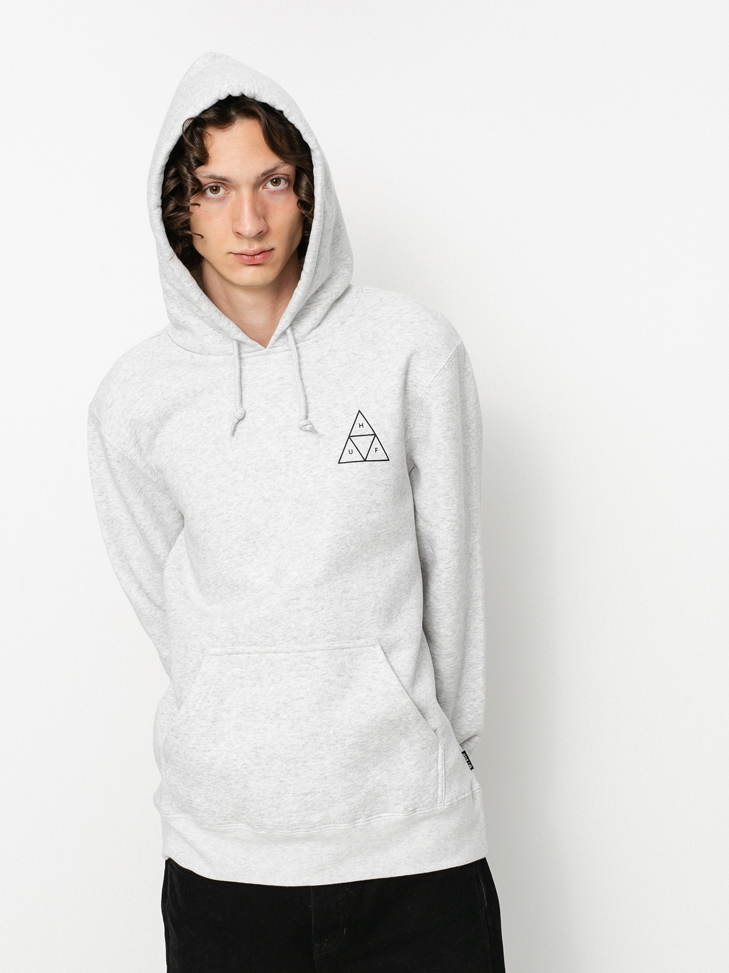 Bluza z kapturem HUF Essentials TT HD (athletic heather)