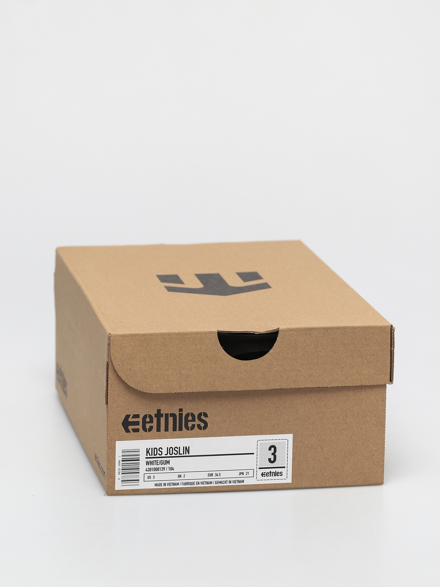 Buty Etnies Kids Joslin JR (white/gum)