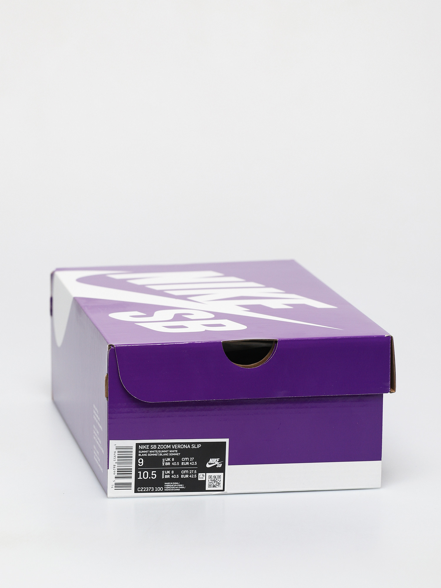 Buty Nike SB Zoom Verona Slip (summit white/summit white)