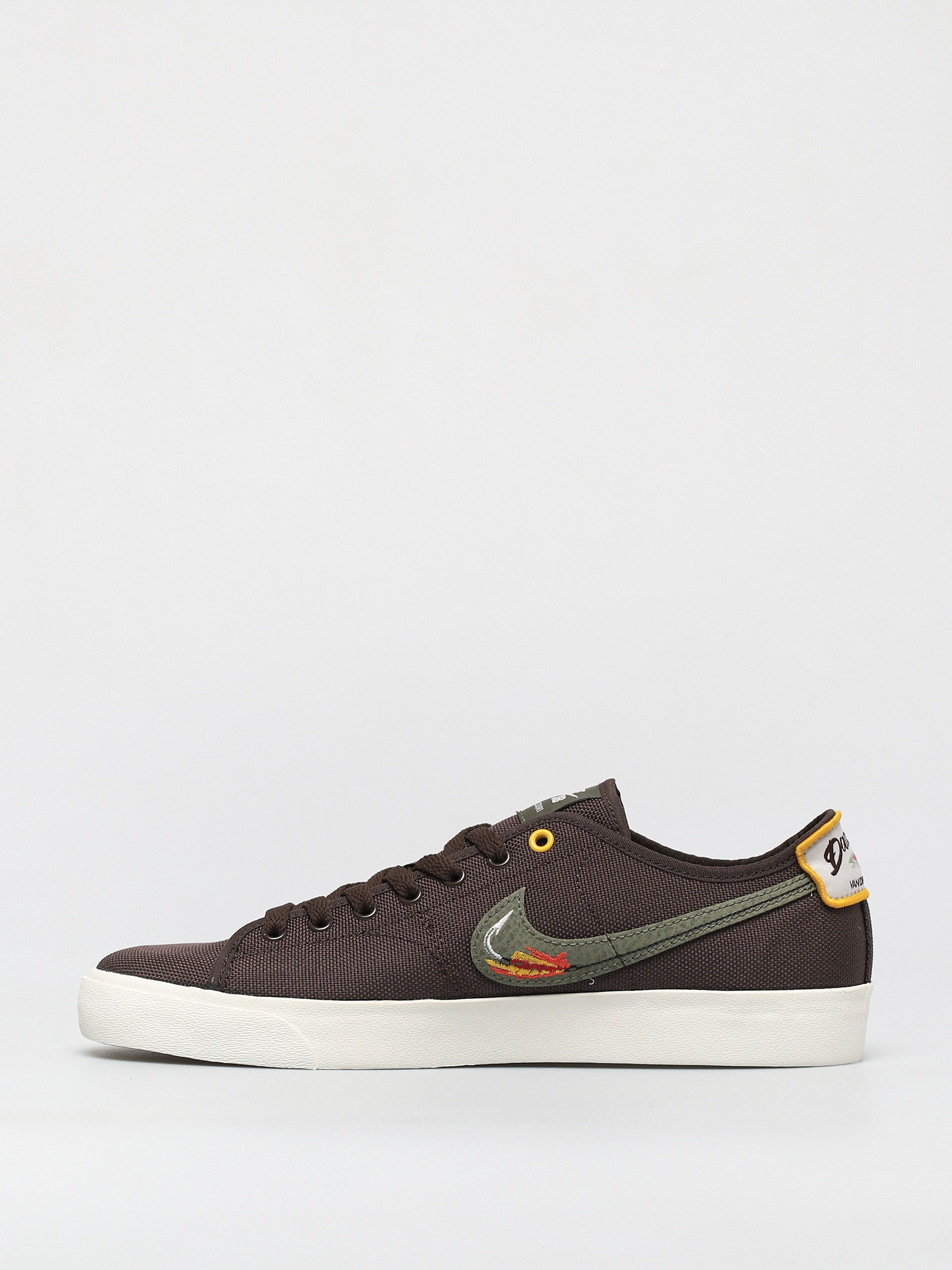 Buty Nike SB X Daan Van Der Linden Blazer Court (baroque brown/medium olive light bone)