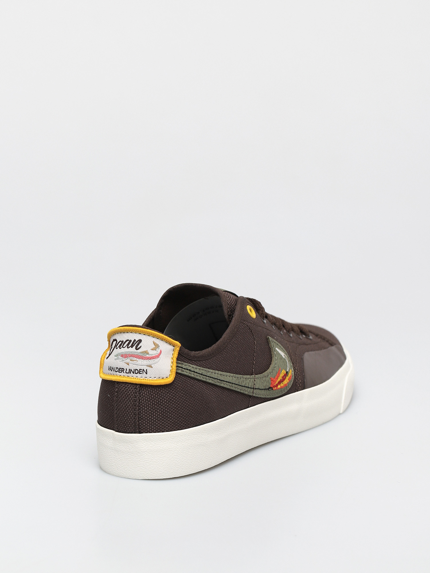 Buty Nike SB X Daan Van Der Linden Blazer Court (baroque brown/medium olive light bone)