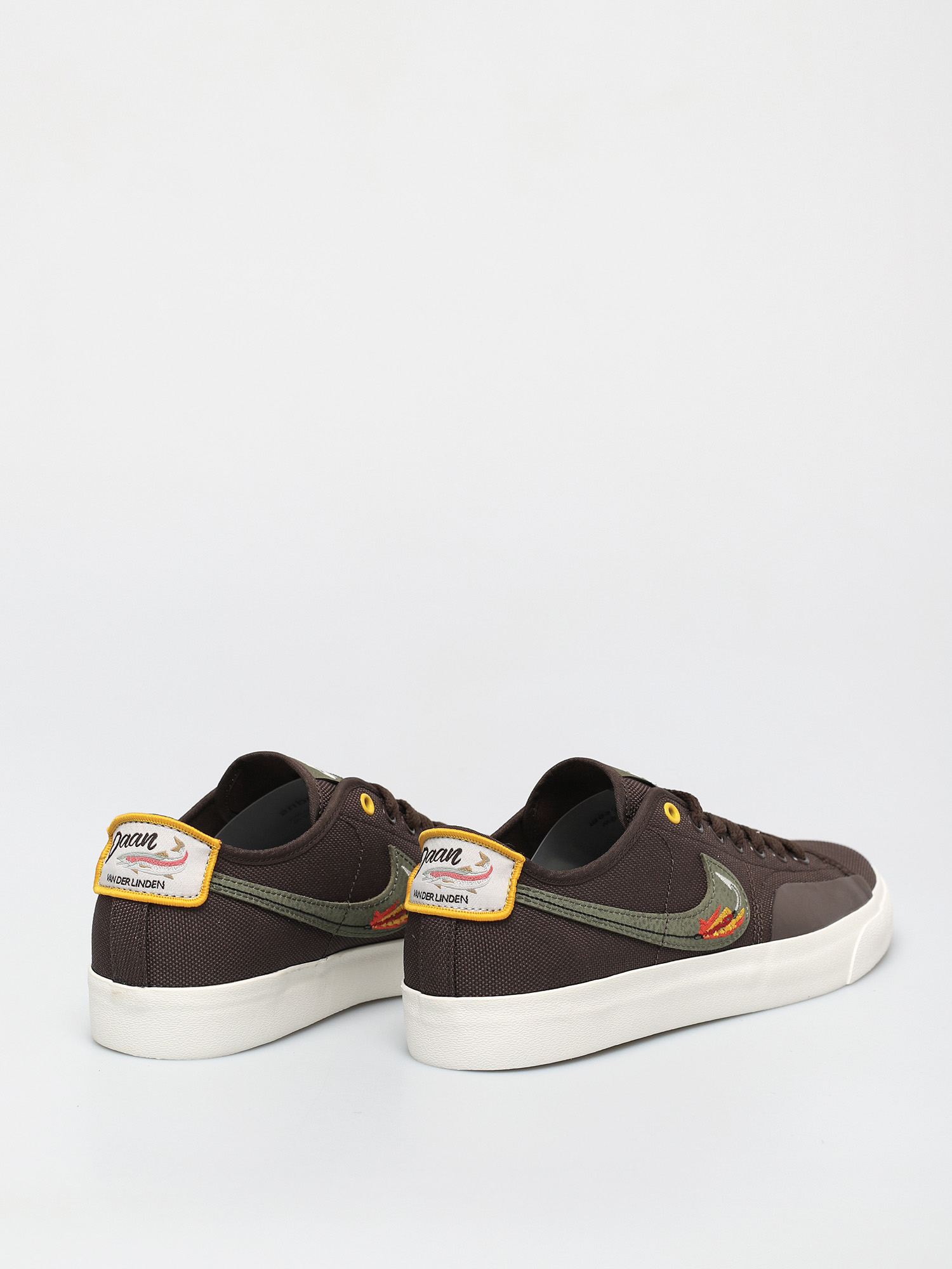 Buty Nike SB X Daan Van Der Linden Blazer Court (baroque brown/medium olive light bone)