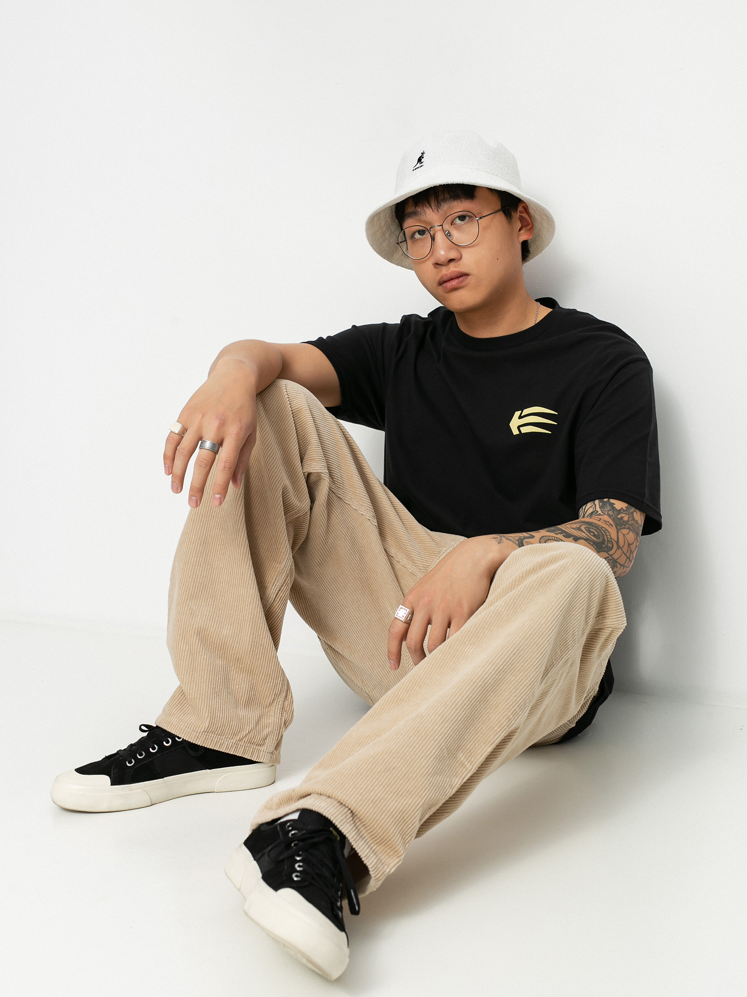 T-shirt Etnies Joslin (black/gold)