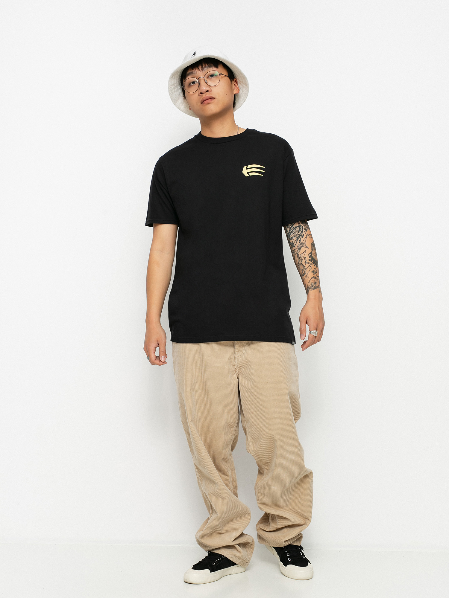 T-shirt Etnies Joslin (black/gold)